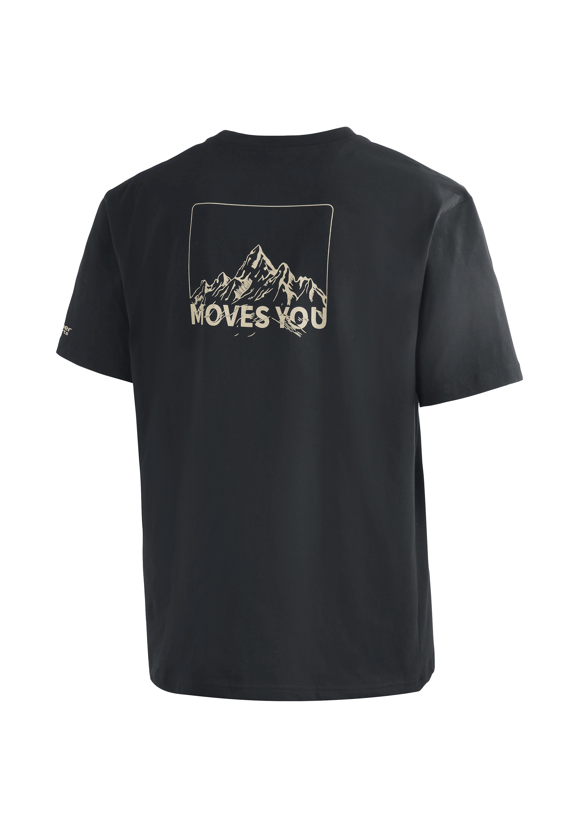 Maier Sports T-Shirt "MS FAV Tee Print" Unisex kurzarm Shirt mit Rückenprin günstig online kaufen