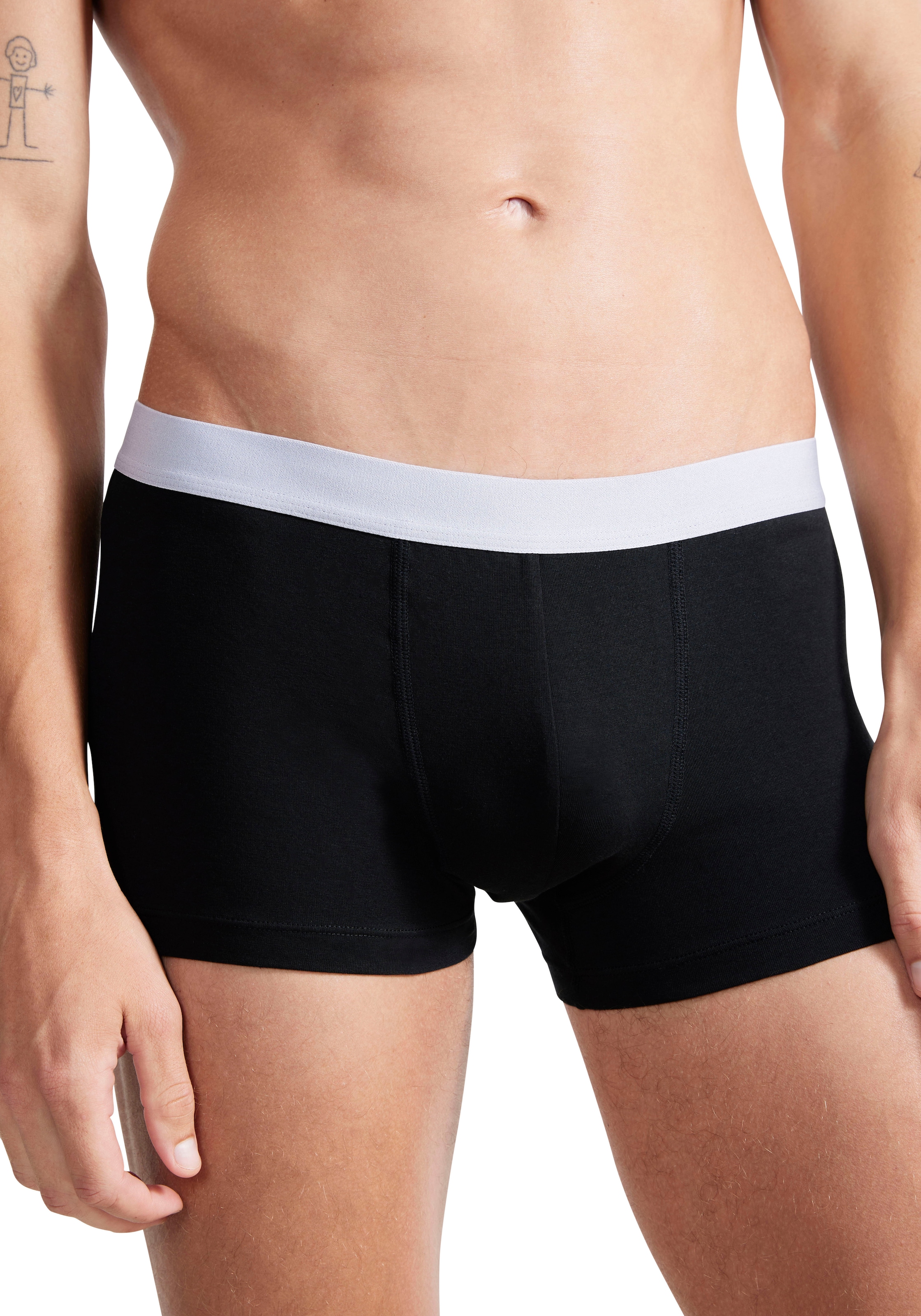 sloggi Hipster »Men GO ABC 2.0« Spar-Packung, 6er Pack, 6 weich, Baumwollmix, elastischer Logobund, Baisc, ohne Eingriff