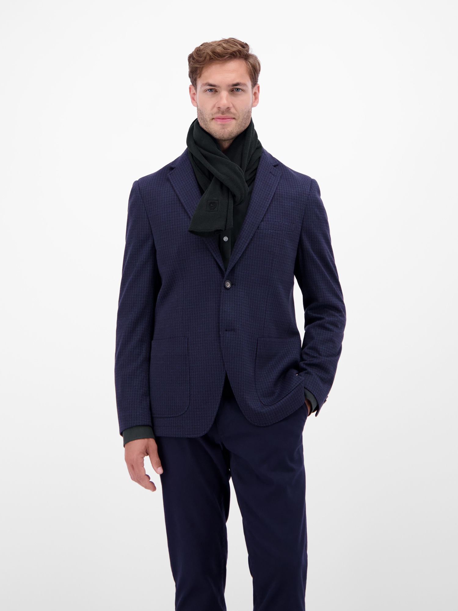 LERROS Strickschal »LERROS Fleece-Schal für Herren«