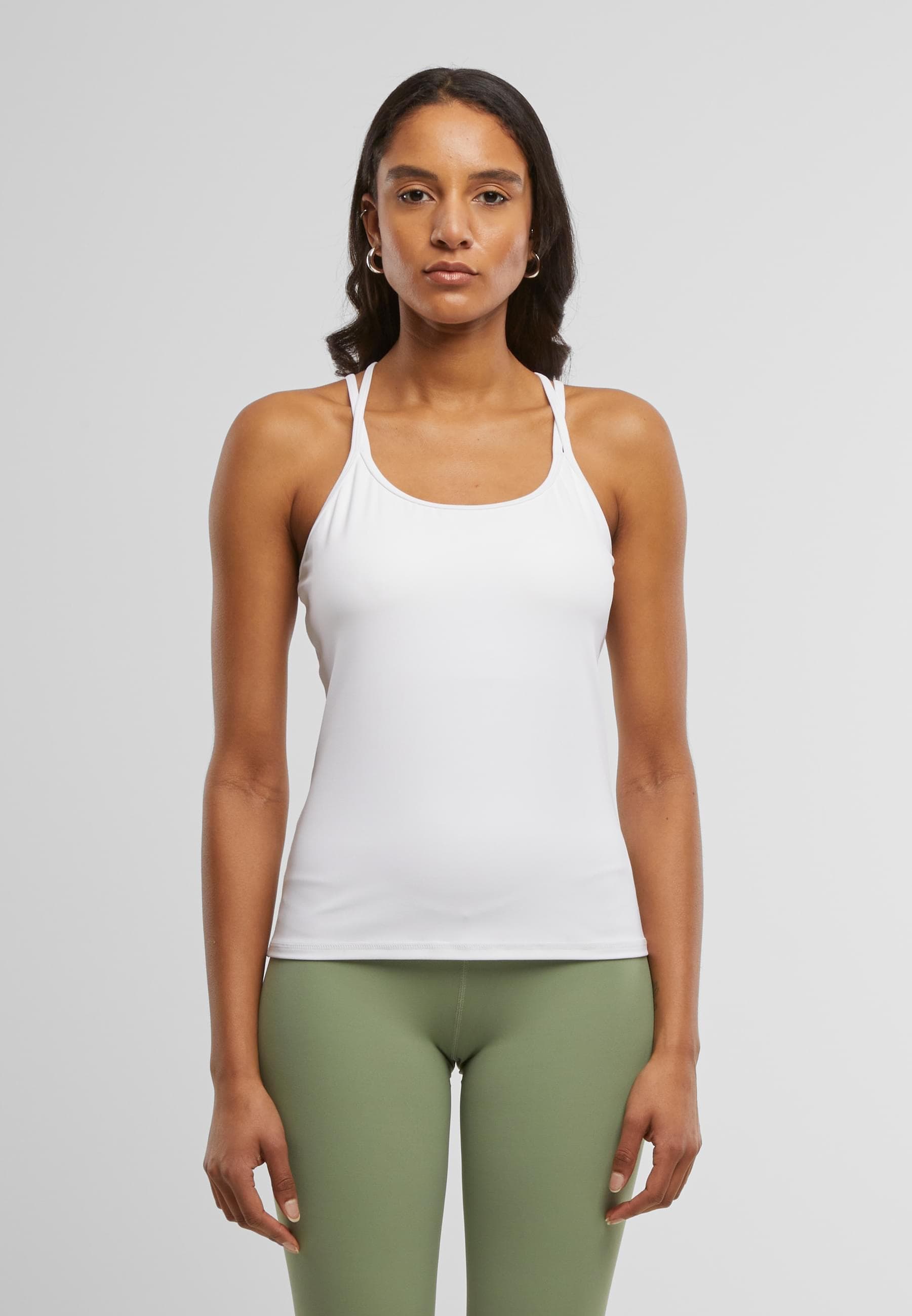 URBAN CLASSICS Muskelshirt »Urban Classics Ladies Sports Top Ladies Sports Top«, (1 tlg.)