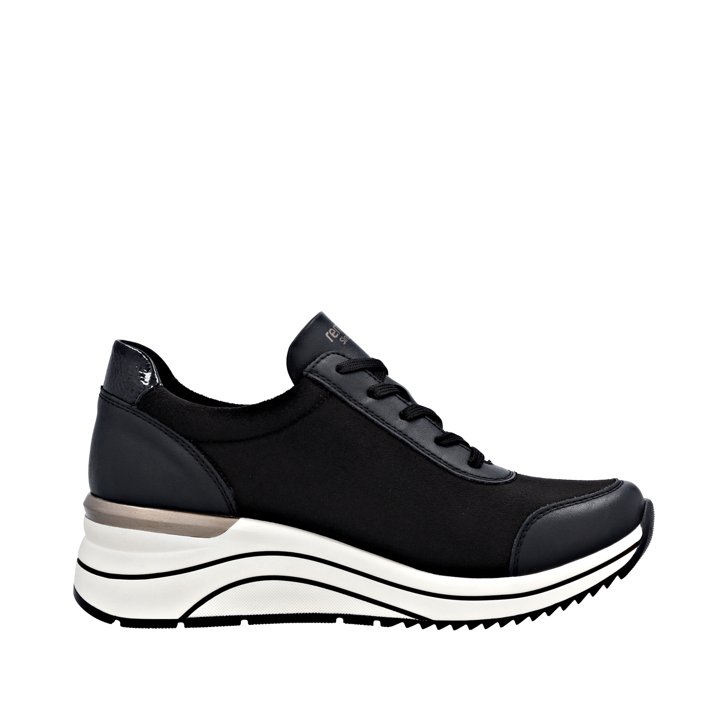 Remonte Keilsneaker, Schnürschuh, Halbschuh, Freizeitsneaker in veganer Verarbeitung