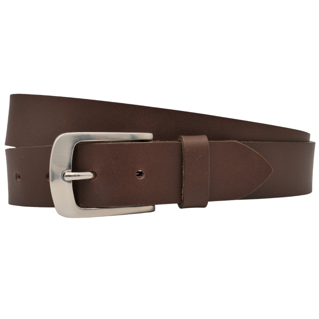 ANNAMATONI Herren Ledergürtel "AnnaMatoni Ledergürtel Tavo Ledergürtel Tavo", braun, Gr. 110, 100% Leder, Gürtel