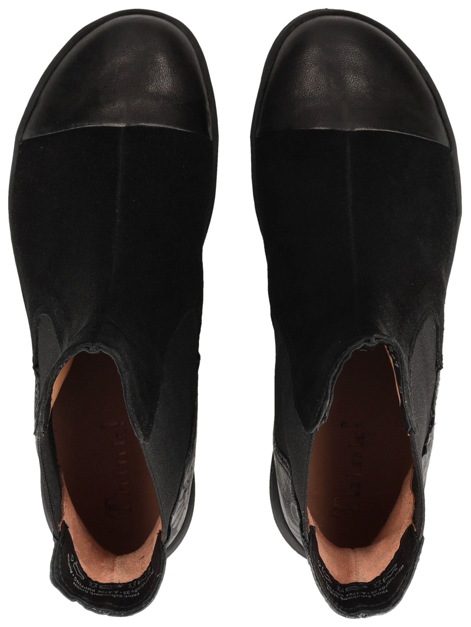 Think! Stiefelette »Think! Stiefelette Veloursleder/Textil«