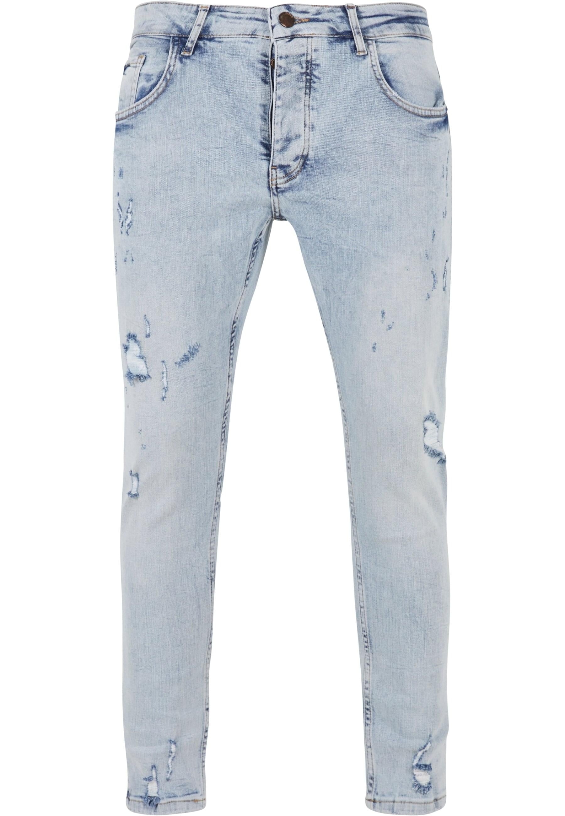 2Y Studios Bequeme Jeans "2Y Studios Herren 2Y Destroyed Skinny Fit Jeans"