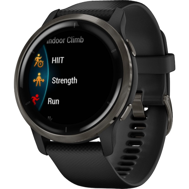 (25 | 2«, Sport-Apps) Smartwatch Garmin »Venu BAUR vorinstallierten