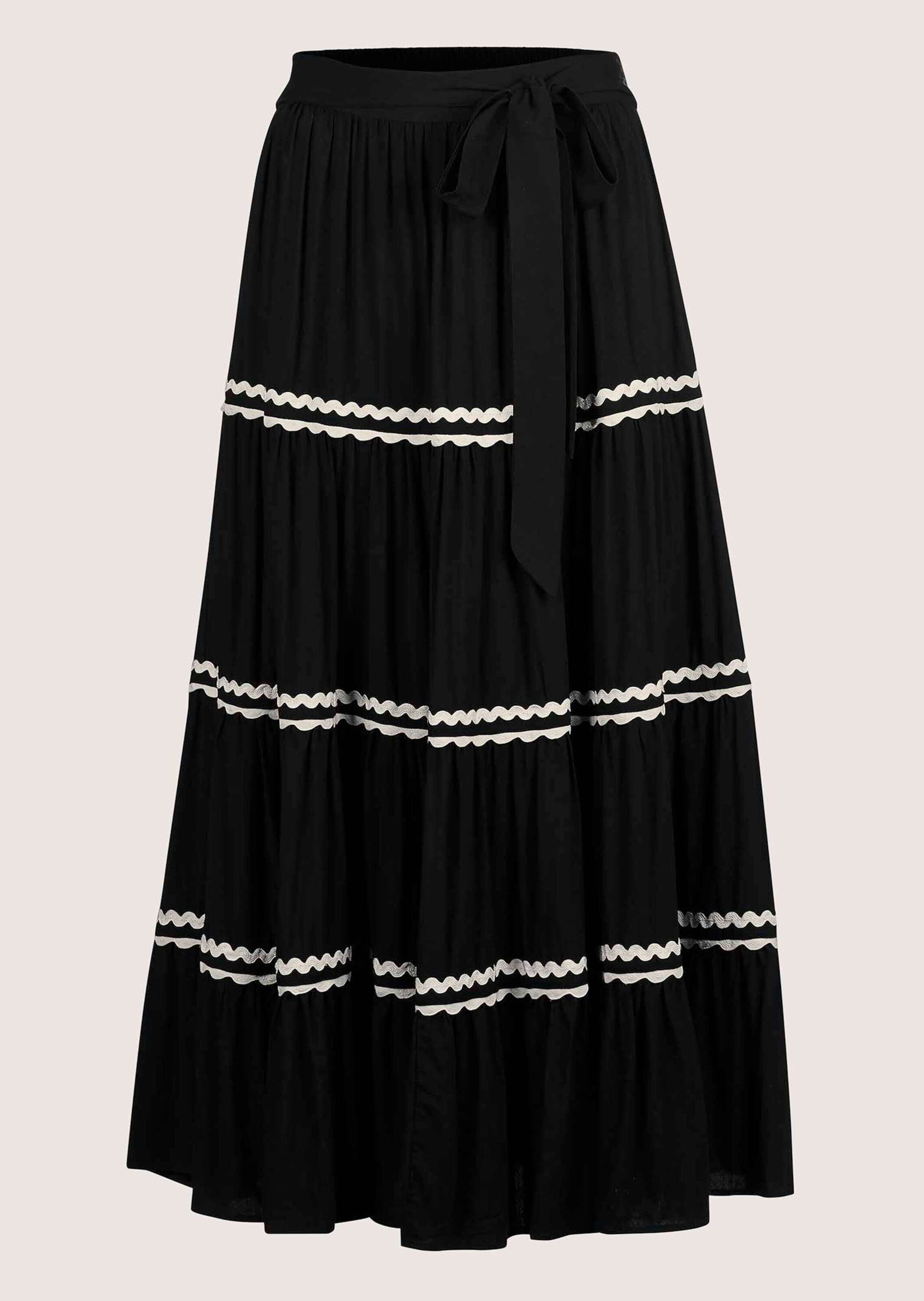 MADELEINE Midirock "Rock Langer Stufenrock zum Schlüpfen" günstig online kaufen