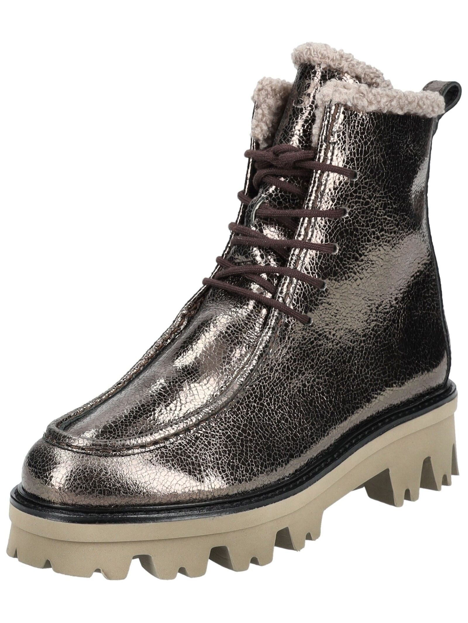 Paul Green Schnürstiefelette "Paul Green Stiefelette Leder" günstig online kaufen