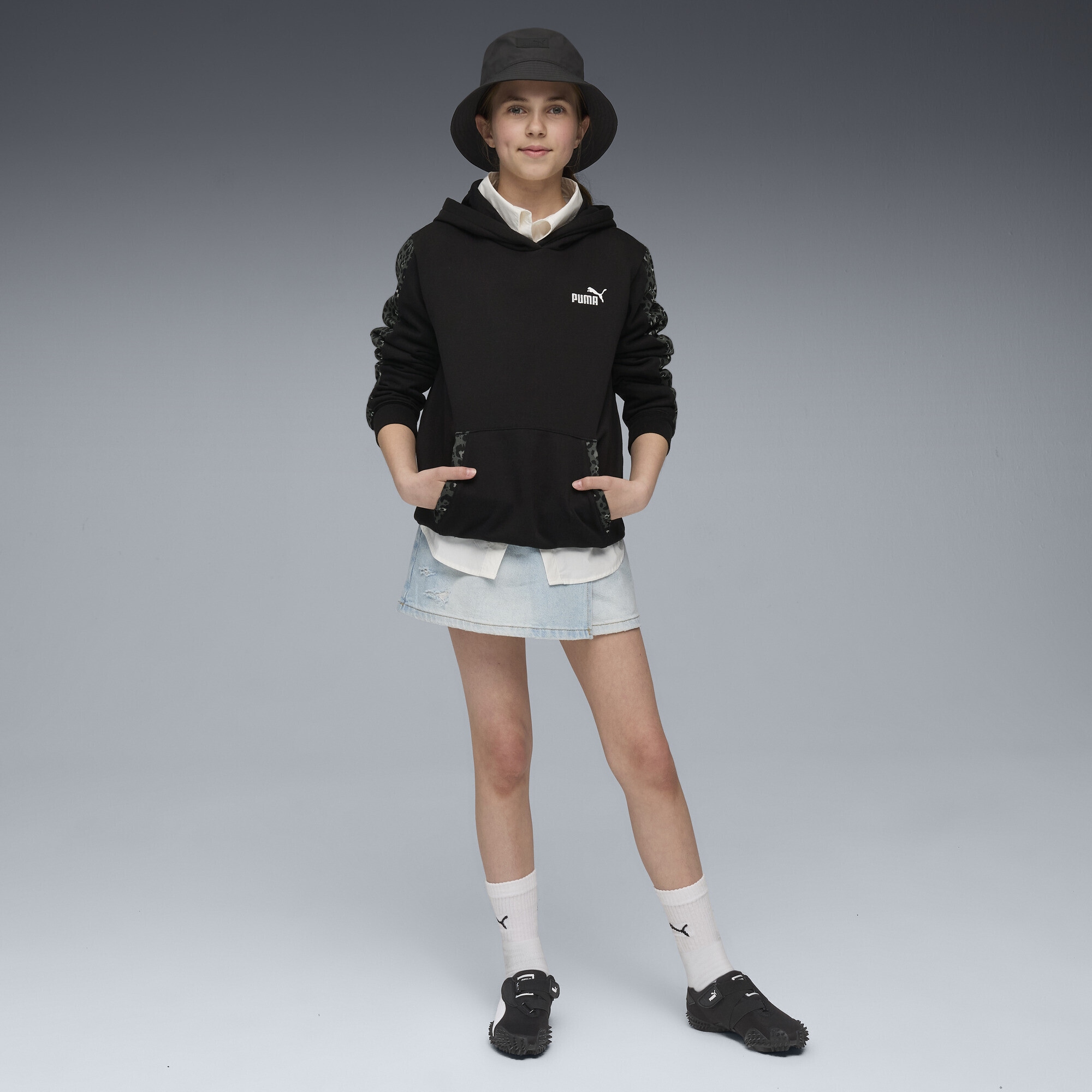 PUMA Hoodie »Essentials Graphic Animal Hoodie Mädchen«