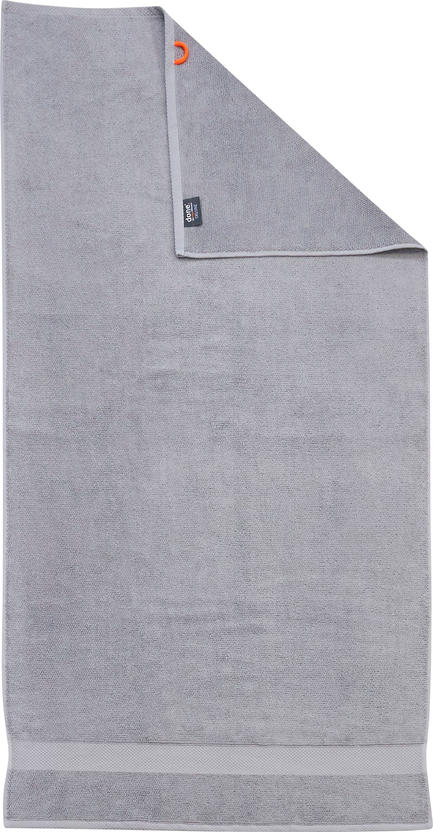 done.® Badetücher »Deluxe«, (1 St., Duschtuch 70 x 140 cm), 1-tlg., Uni Farben, Hotelqualität aus hochwertigem Zwirnfrottier