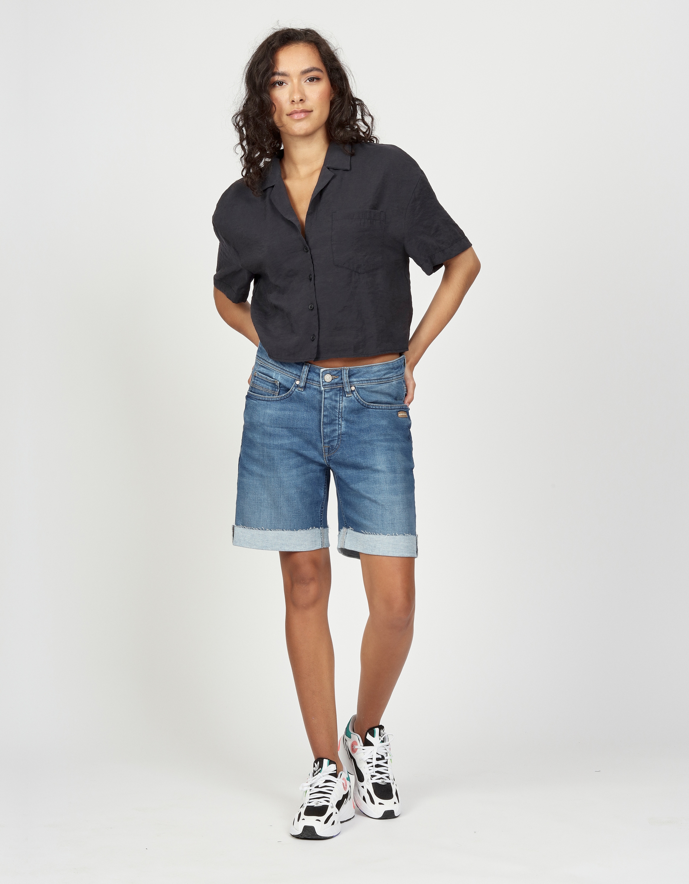 GANG Boyfriend-Jeans "GANG Jeans Short 94NICA SHORTS" günstig online kaufen