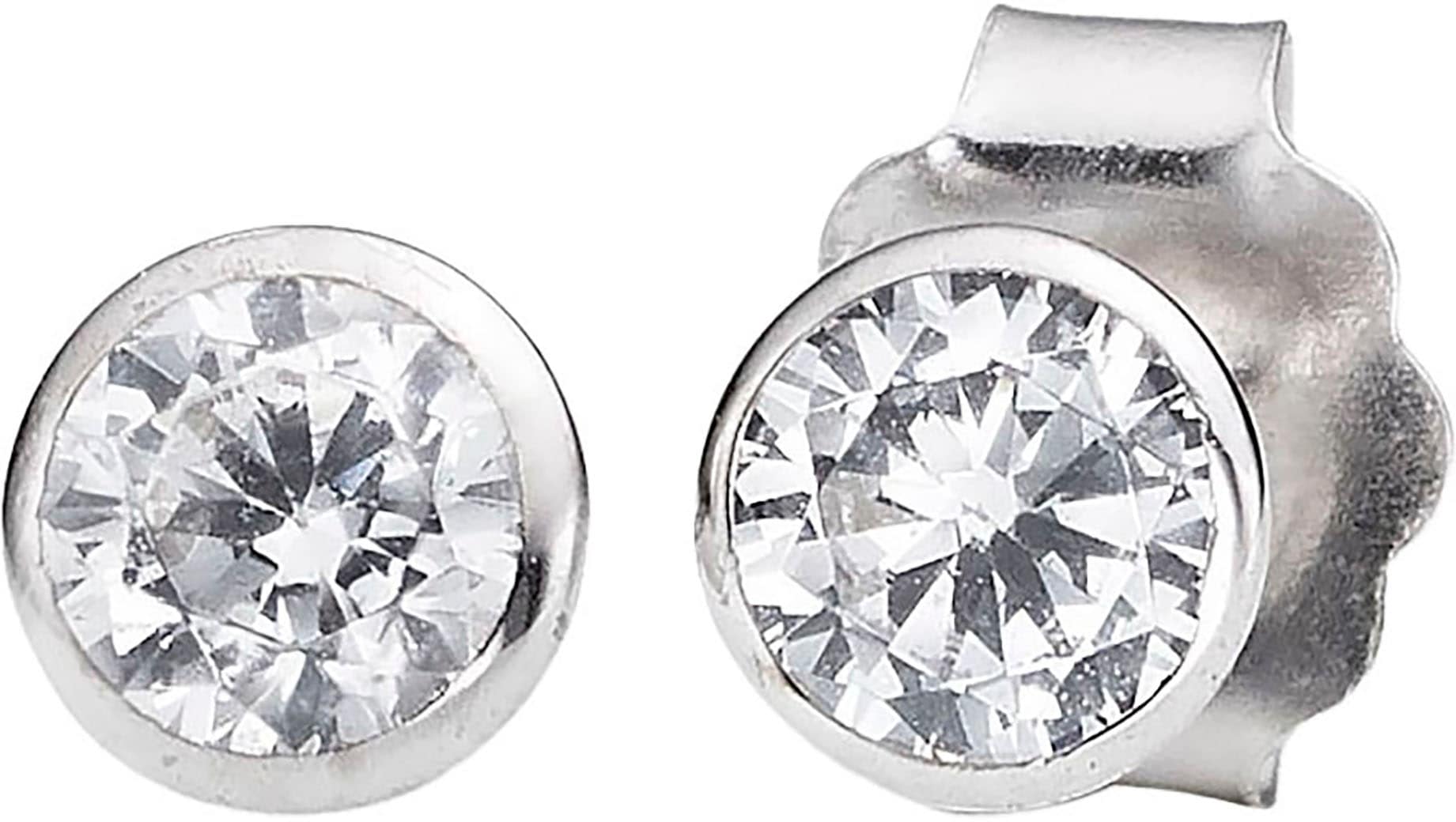 KangaROOS Paar Ohrstecker »Schmuck Geschenk Silber 925 Ohrschmuck Ohrringe Solitär, K0066E/90/03«, mit Zirkonia (synth.)