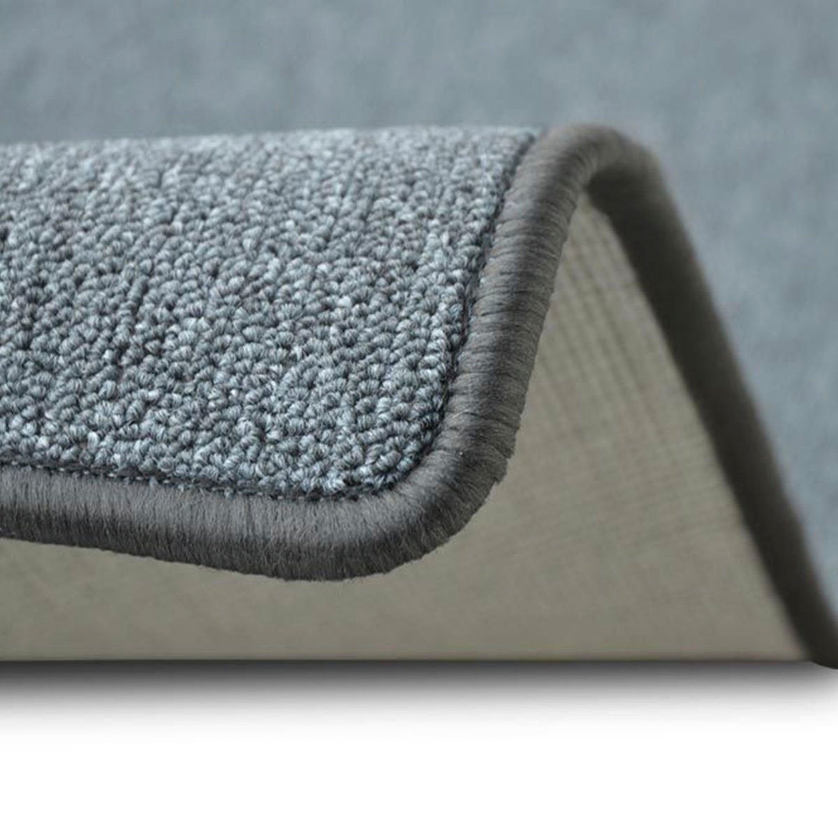 Teppich OTTO HOME "Blackburn", grau (dunkelgrau), B:100cm H:4mm L:150cm, Kunstfaser, Teppiche, Teppich 3