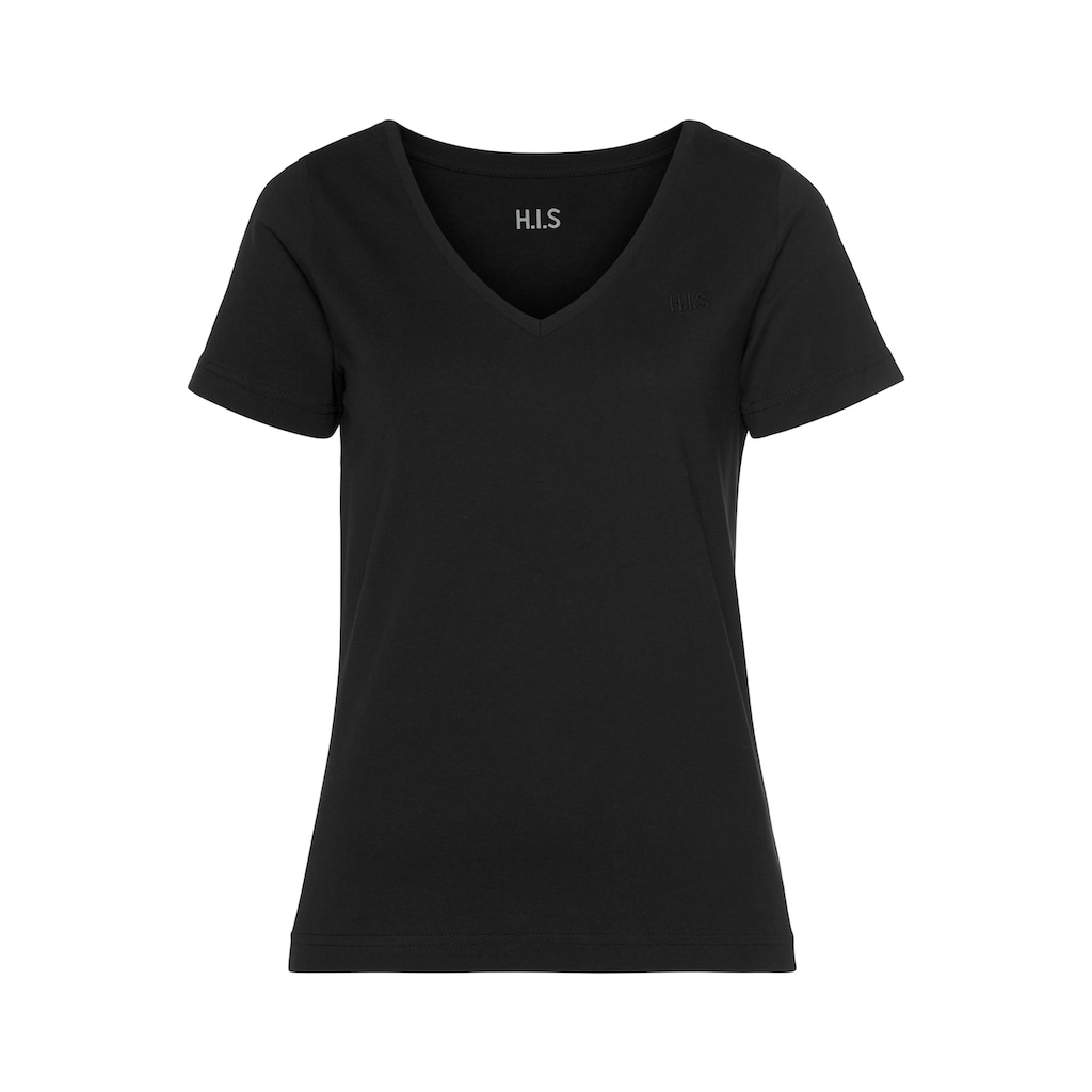 H.I.S T-Shirt »Essential-Basics«, (Spar-Set, 3er-Pack)