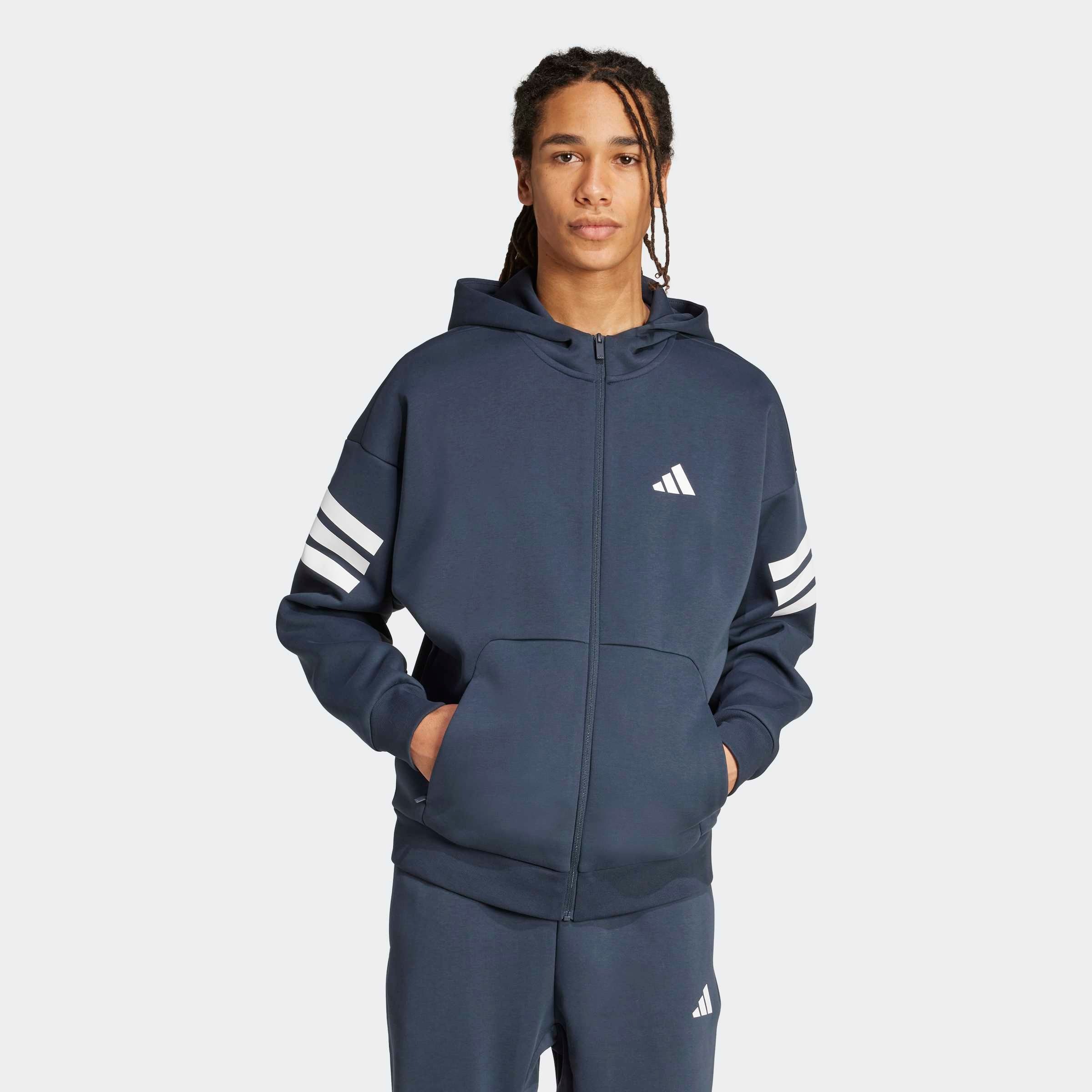 adidas Sportswear Kapuzensweatjacke "M FI 3S FZ" 1 günstig online kaufen