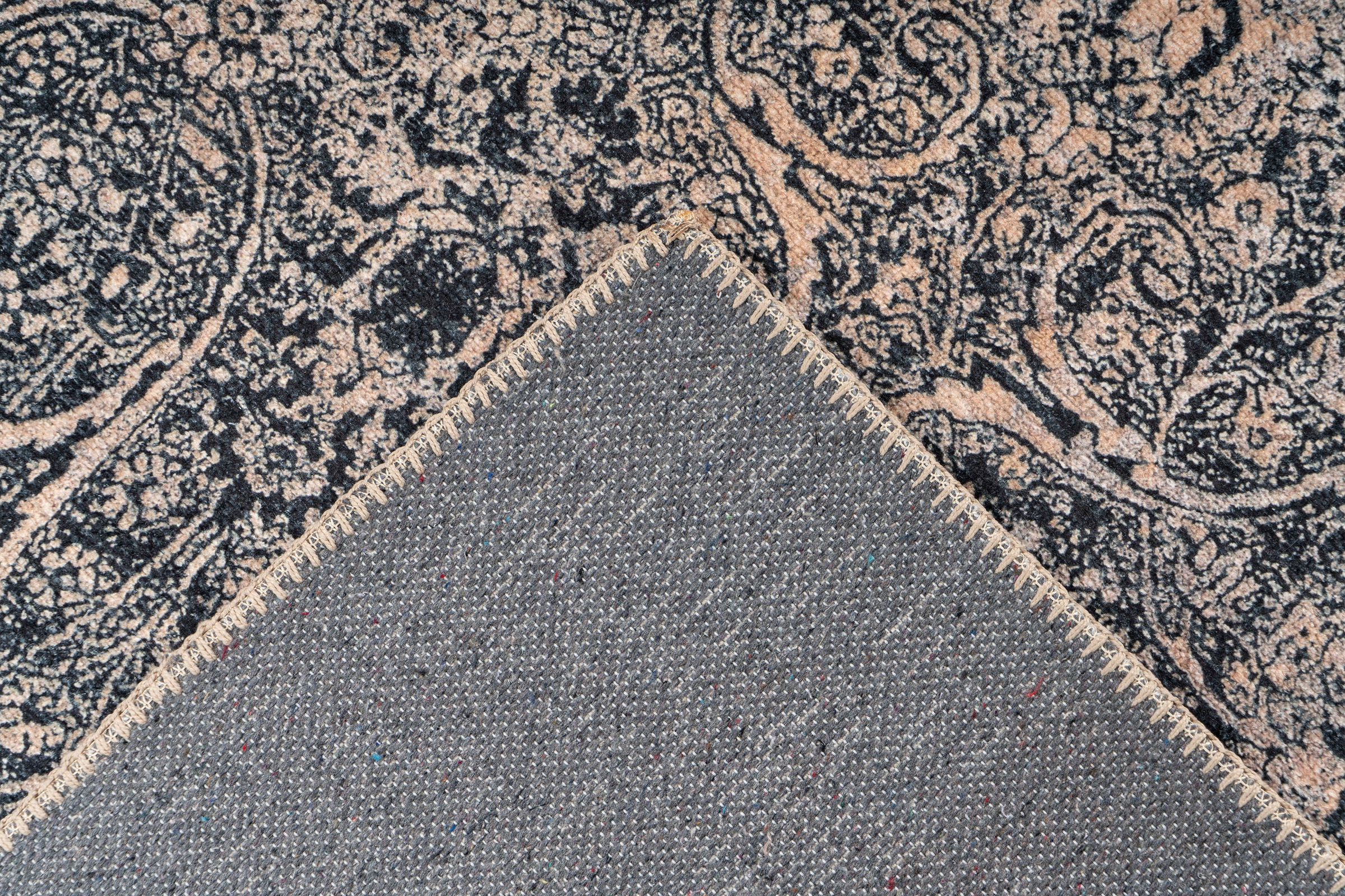 me gusta Teppich »Faye 925«, rechteckig, 6 mm Höhe, Flachgewebe, gedrucktes Motiv, Wohnzimmer