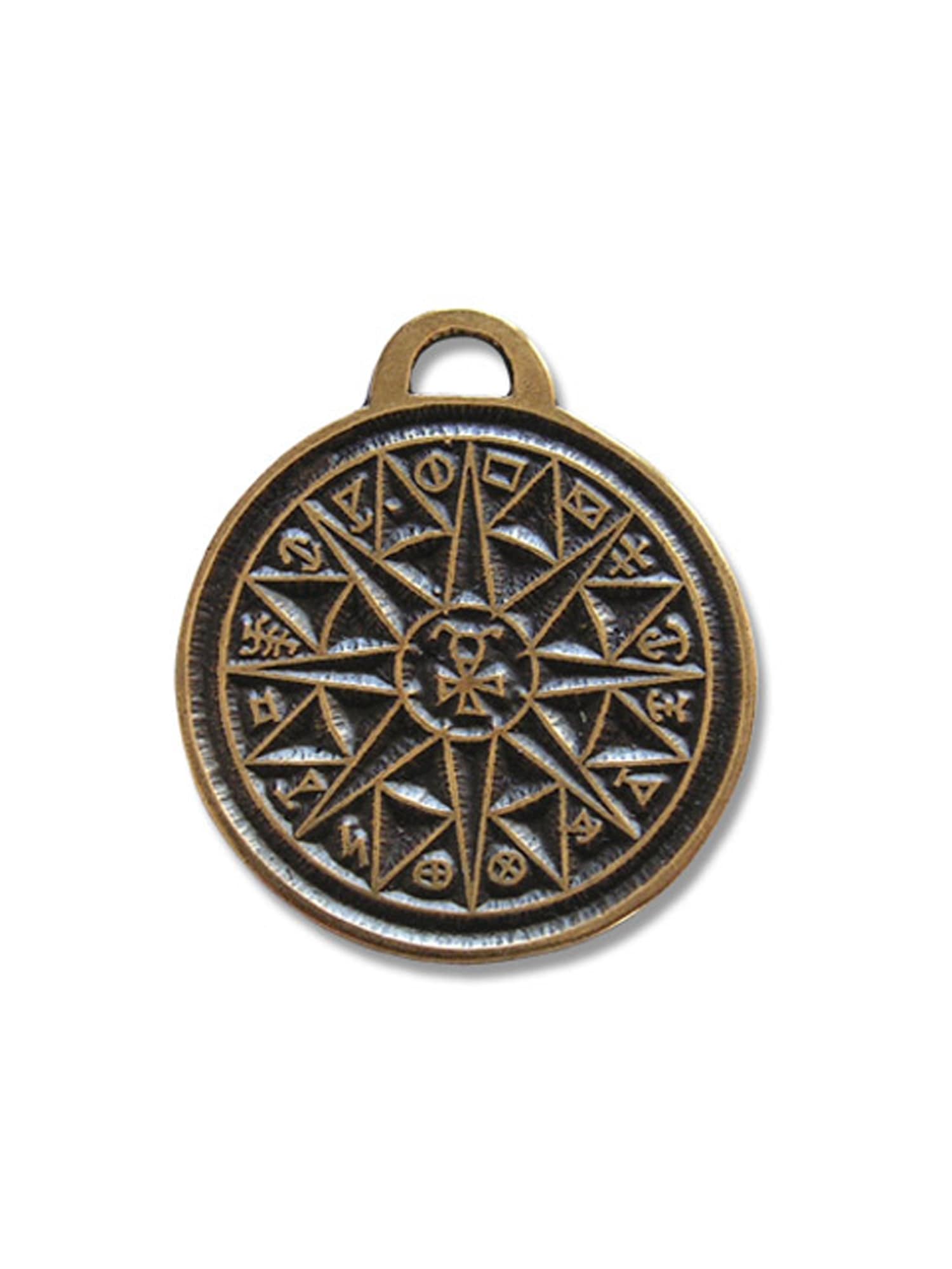 Amulett »Amulett Anhänger Alte Symbole Schutzkreis des Merkur«, Schutzkreis des Merkur...