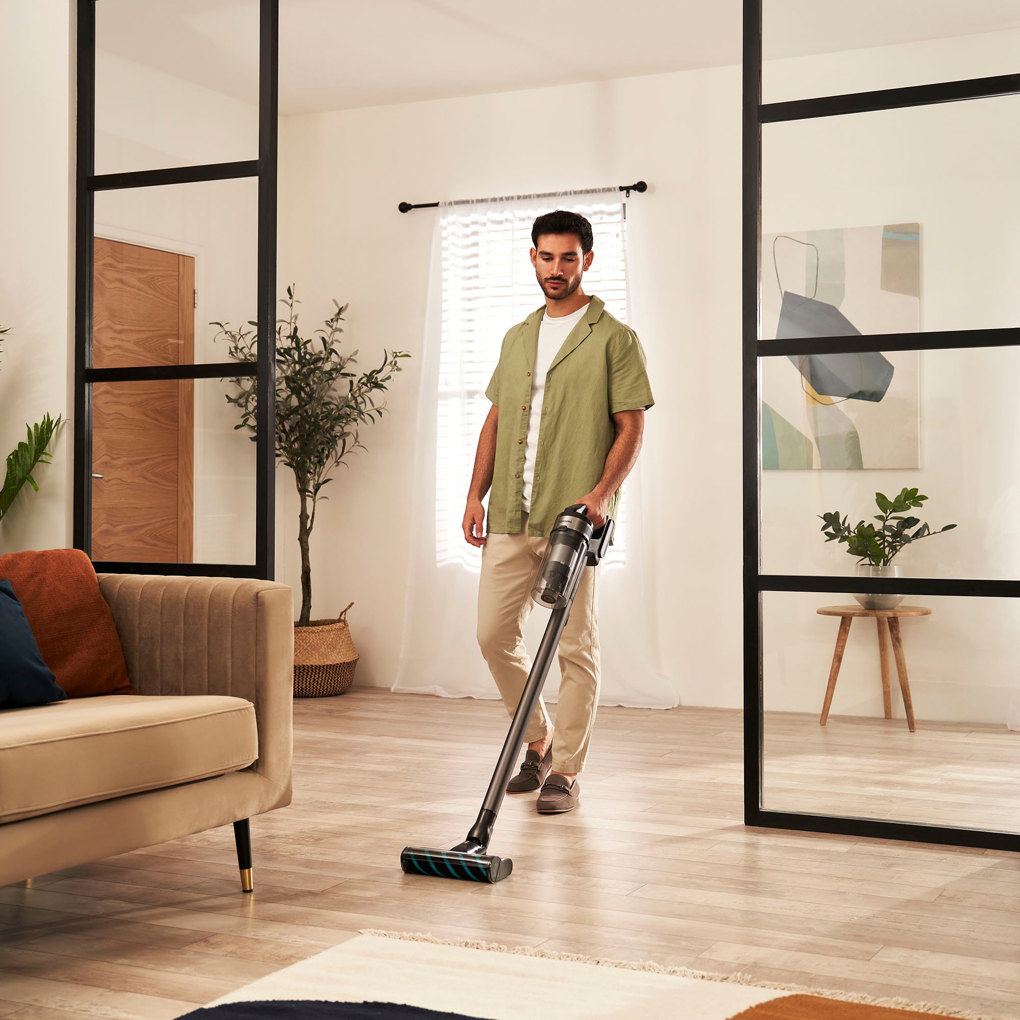 Samsung Akku-Handstaubsauger "VS20B75BGR1/WD, Jet 75E PetPRO," 550 W, beute günstig online kaufen