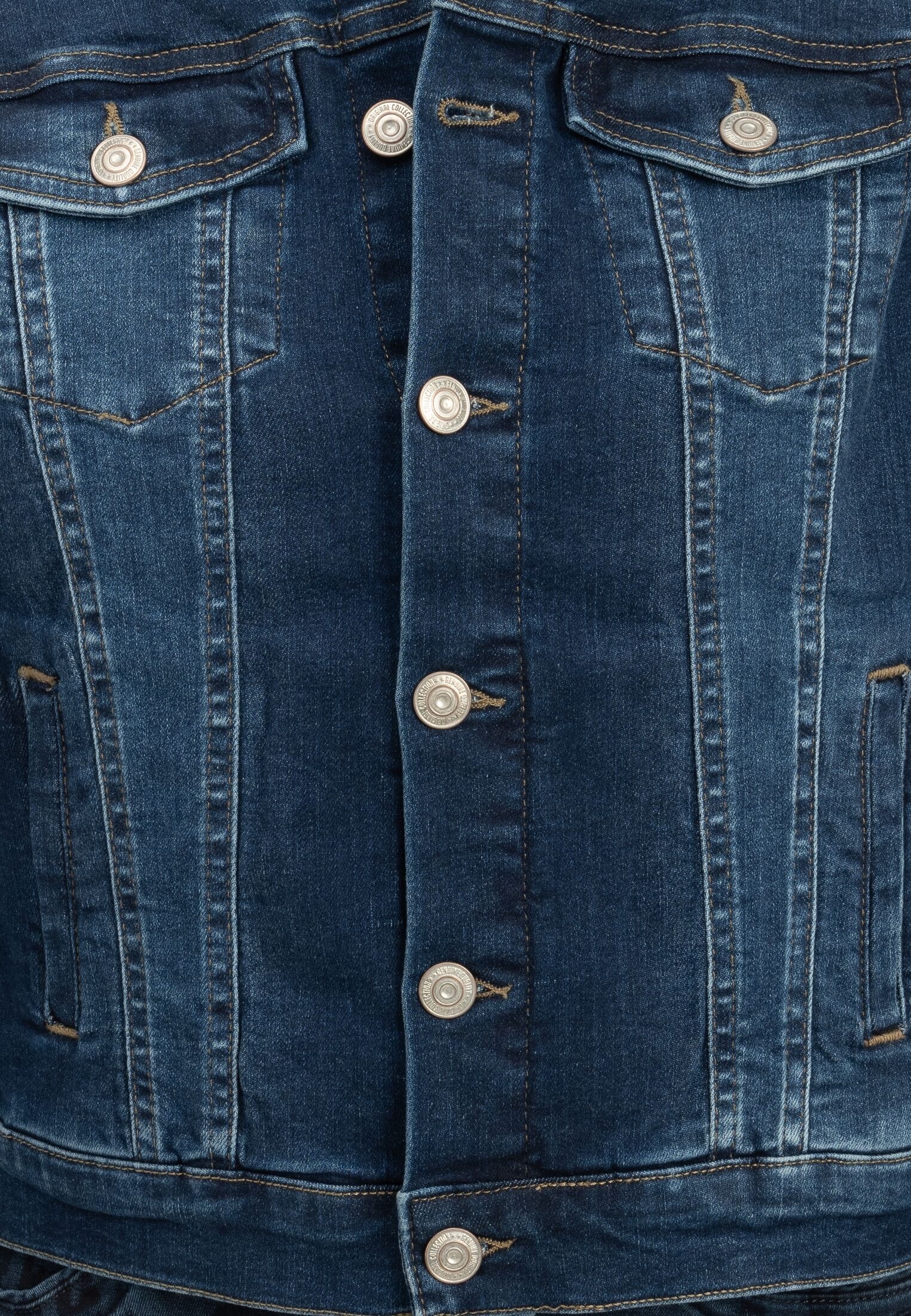 Recover Pants Jeansjacke »CHIC«, ohne Kapuze, in Used-Optik