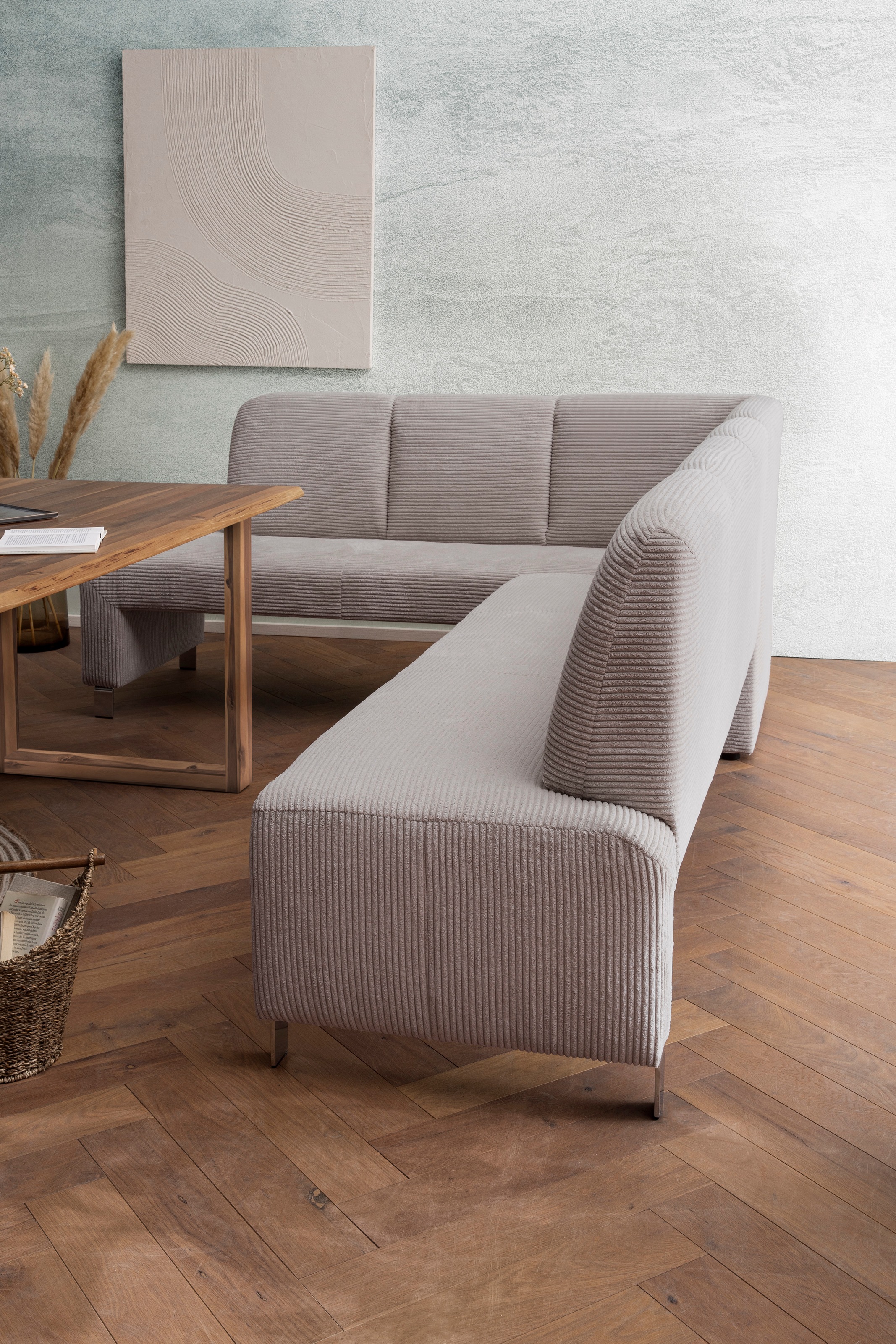 exxpo - sofa fashion Eckbank "Intenso, modern, wahlweise in Leder oder Text günstig online kaufen