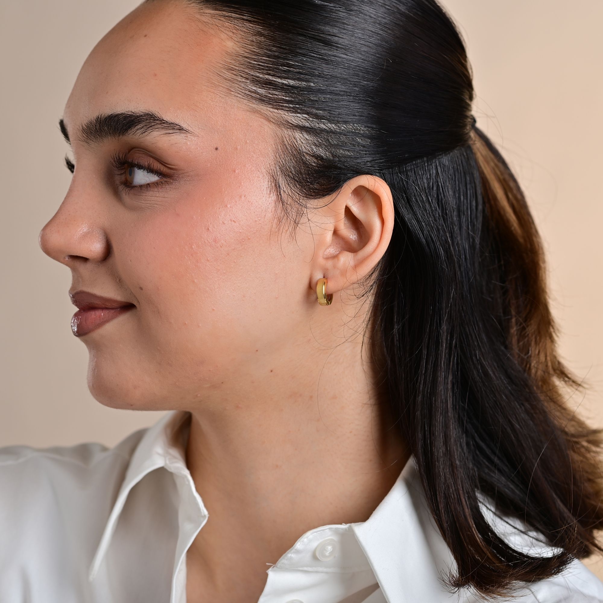 Adelia´s Klappcreolen "Ohrringe – Klappcreole aus Edelstahl" Zum Verschenken – ideal zum einfach so
