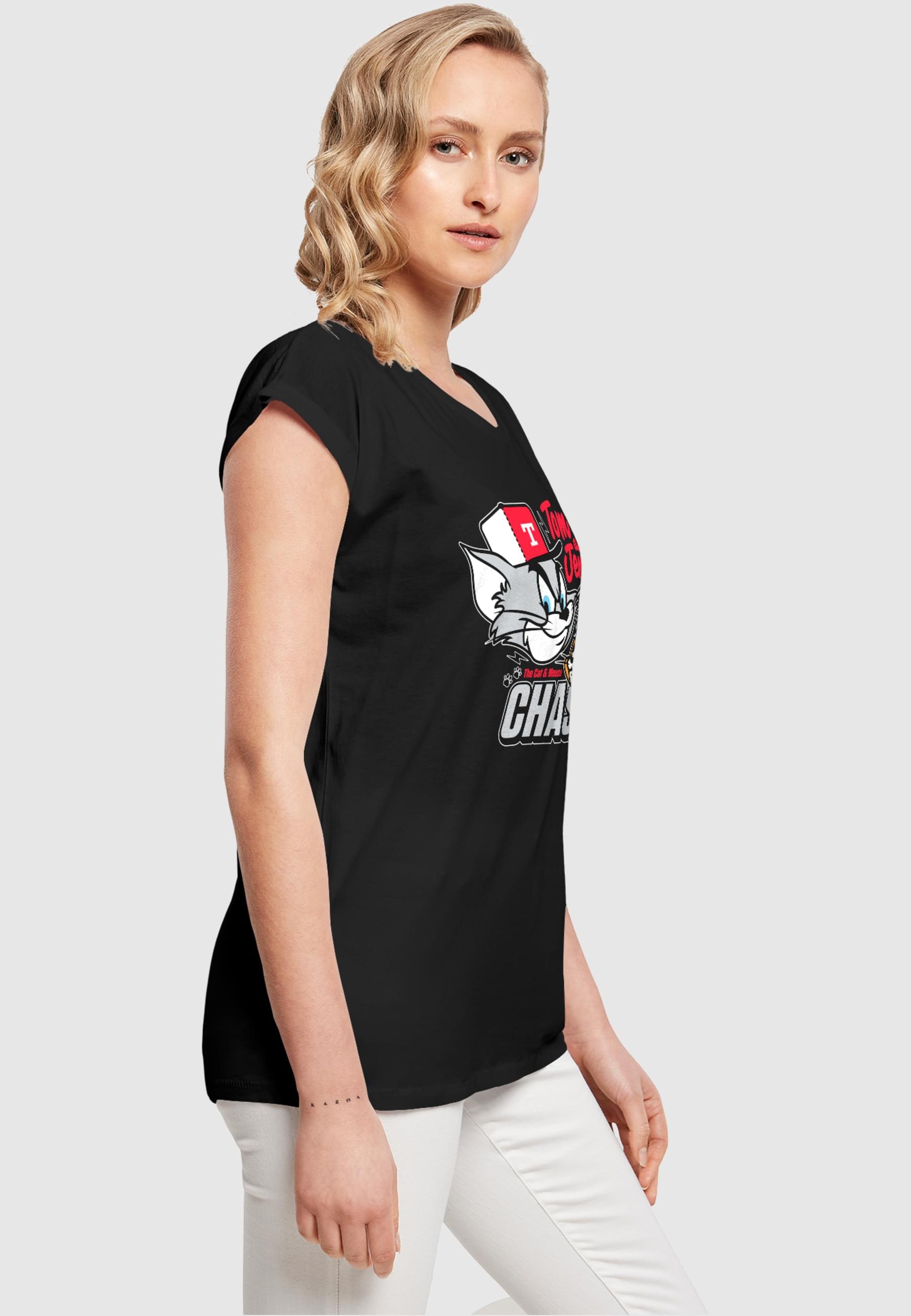 ABSOLUTE CULT T-Shirt »ABSOLUTE CULT Damen Ladies Tom and Jerry - Chase T-Shirt«, (1 tlg.)