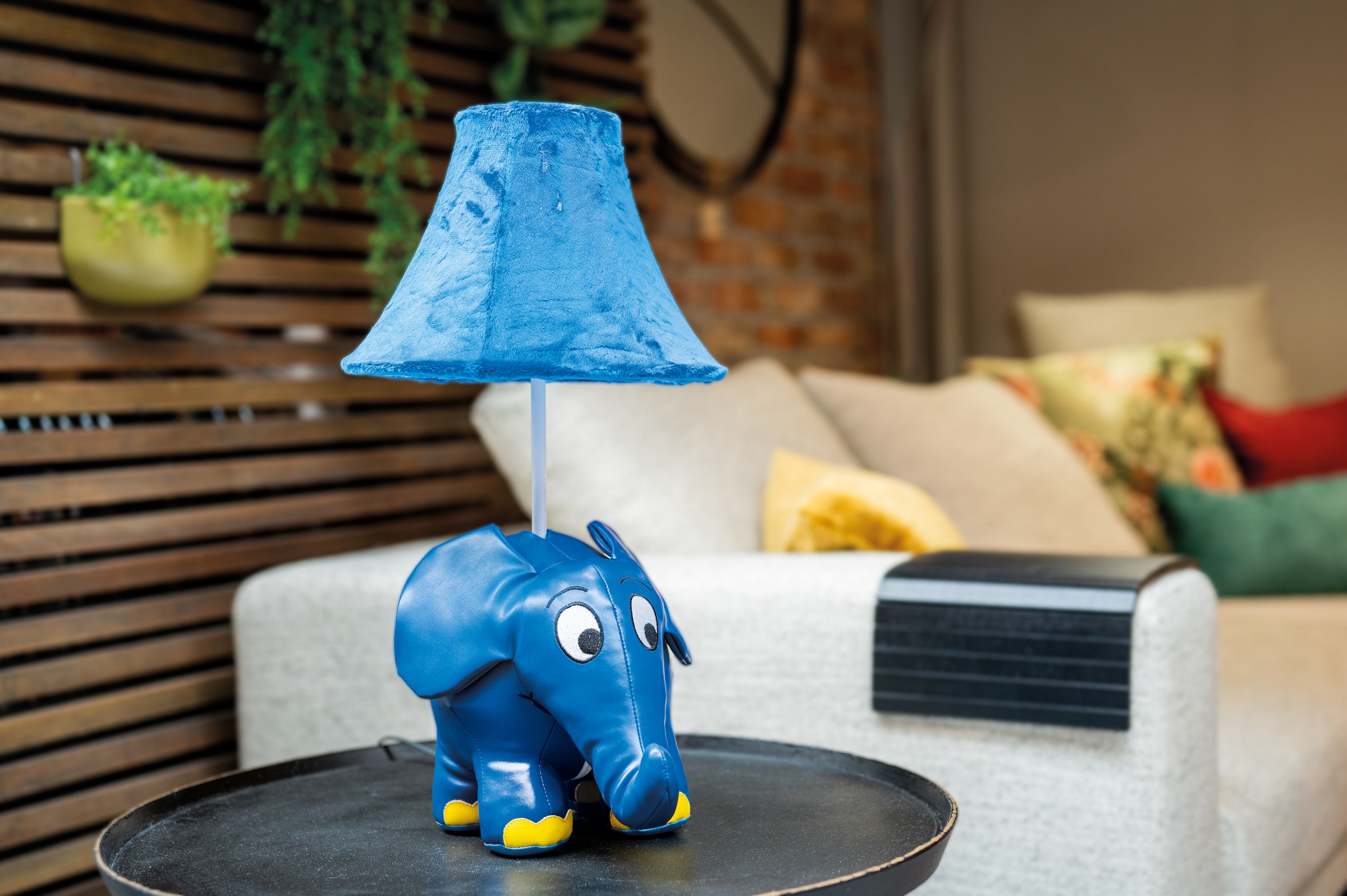 Happy Lamps for smiling eyes LED Tischleuchte »Der Elefant«, 1 flammig, Leuchtmittel GU 5,3 | LED fest integriert, Hochwertig, Einzigartig, Zertifiziert, Nachhaltig