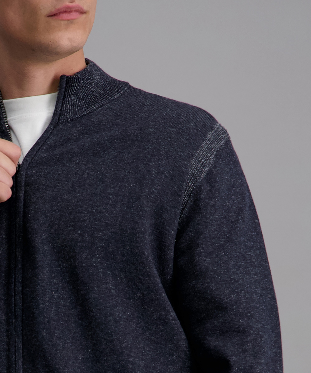 Pioneer Authentic Jeans Strickjacke aus Baumwolle günstig online kaufen