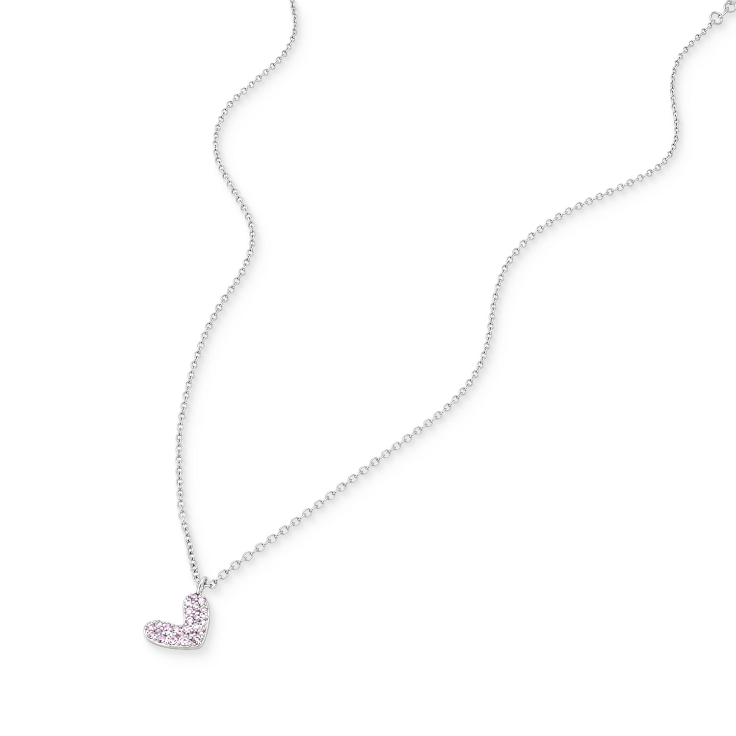 TOM TAILOR Kette mit Anhänger »Herz« mit Zirkonia (synth.)
