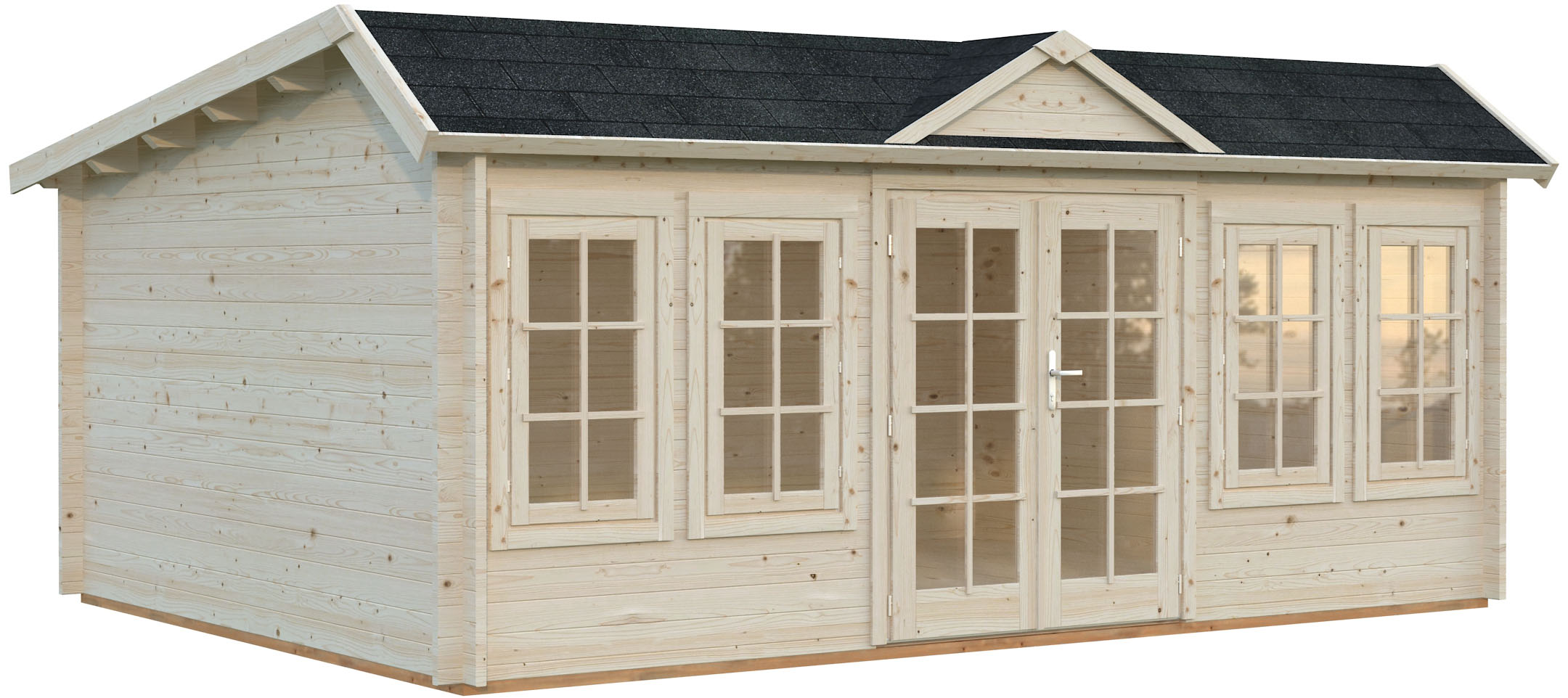 Palmako Gartenhaus "Claudia Pent" verschiedene Farben