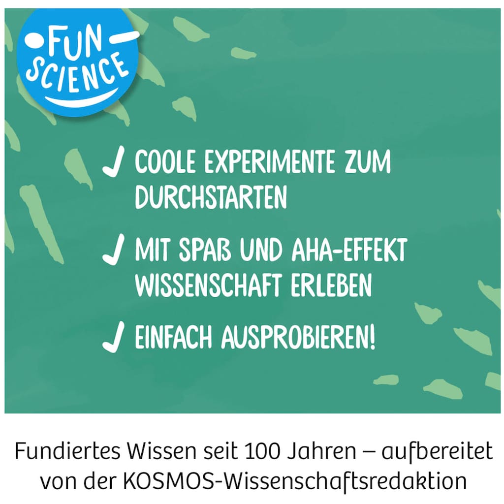 Kosmos Experimentierkasten »Fun Science Nachtleuchtende Flummi-Power«