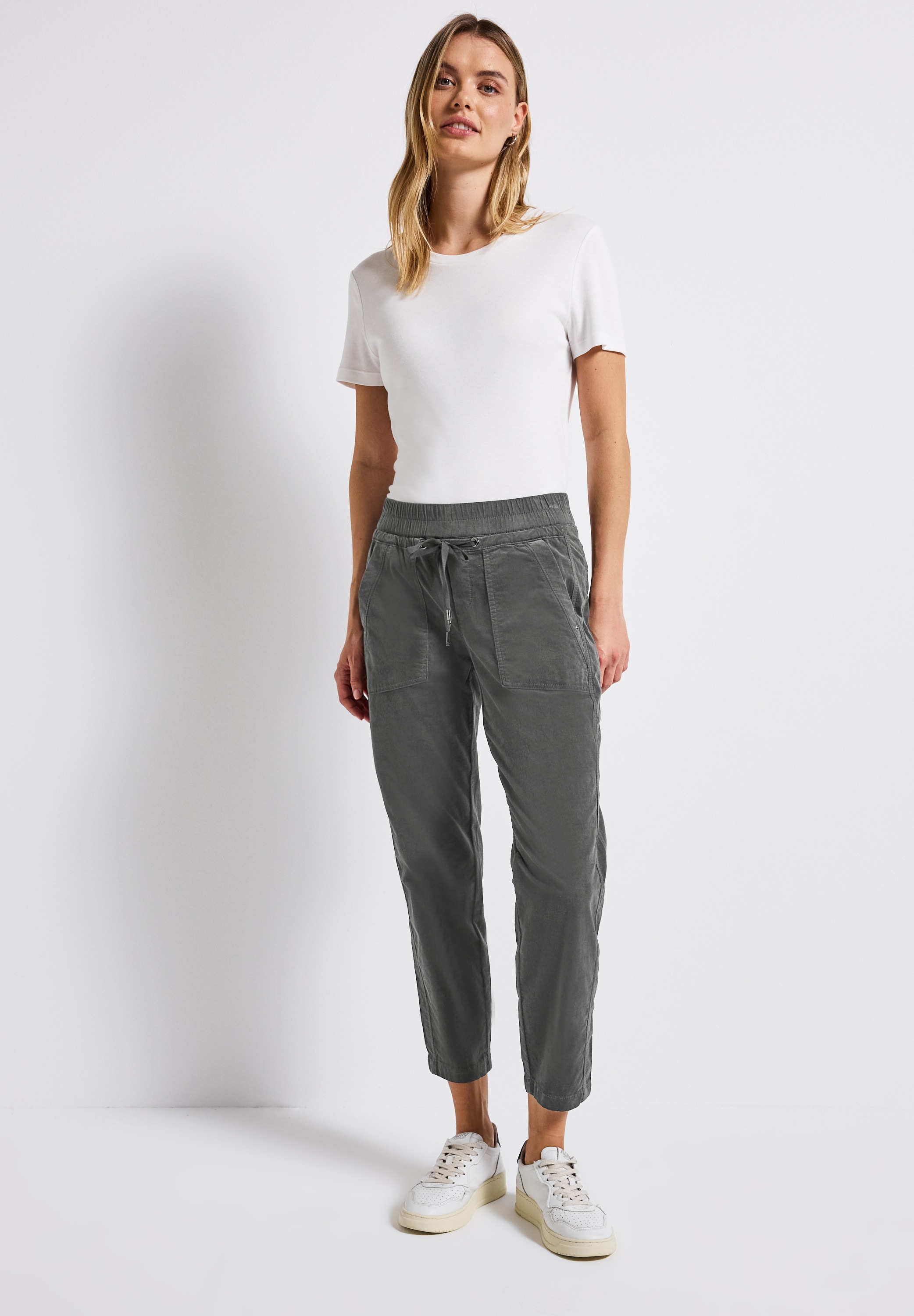 STREET ONE Cordhose, Middle Waist