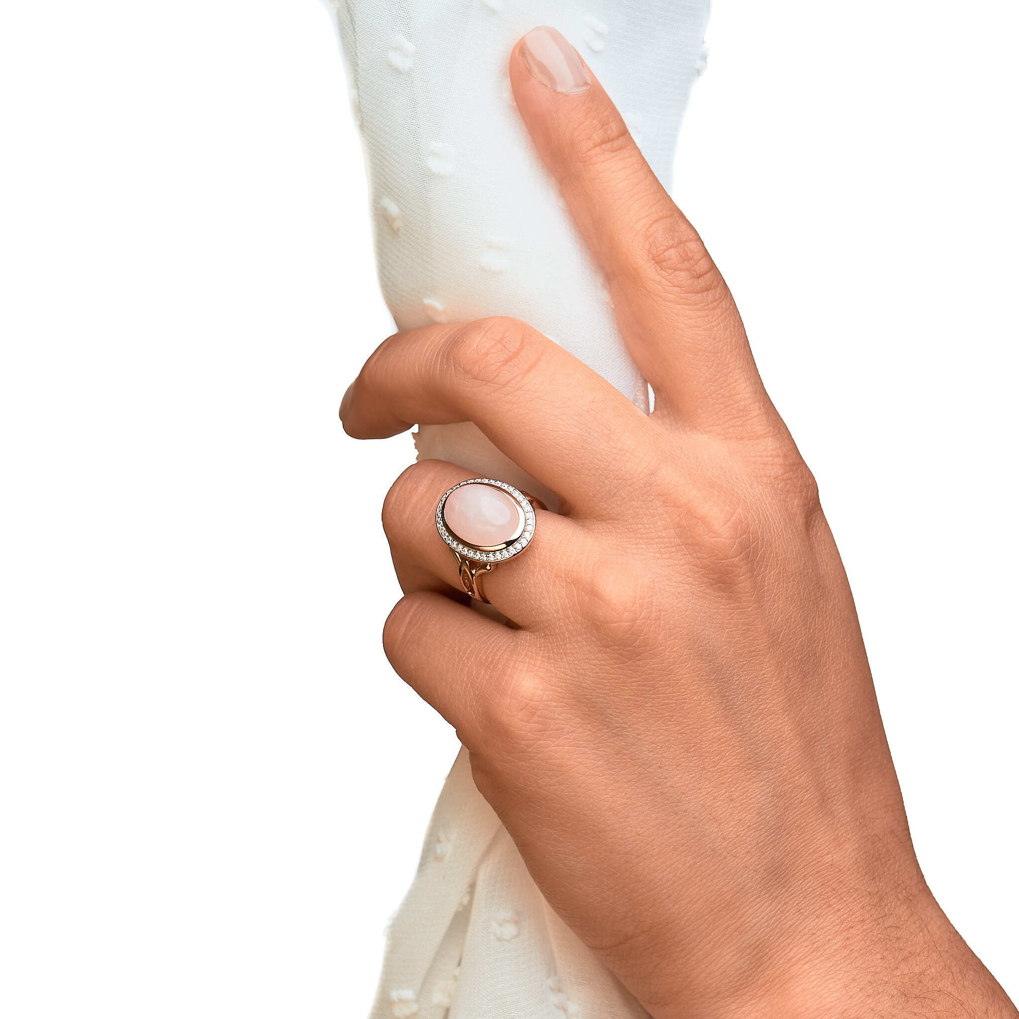 Zeeme Cocktail Ring Red Size 60 3