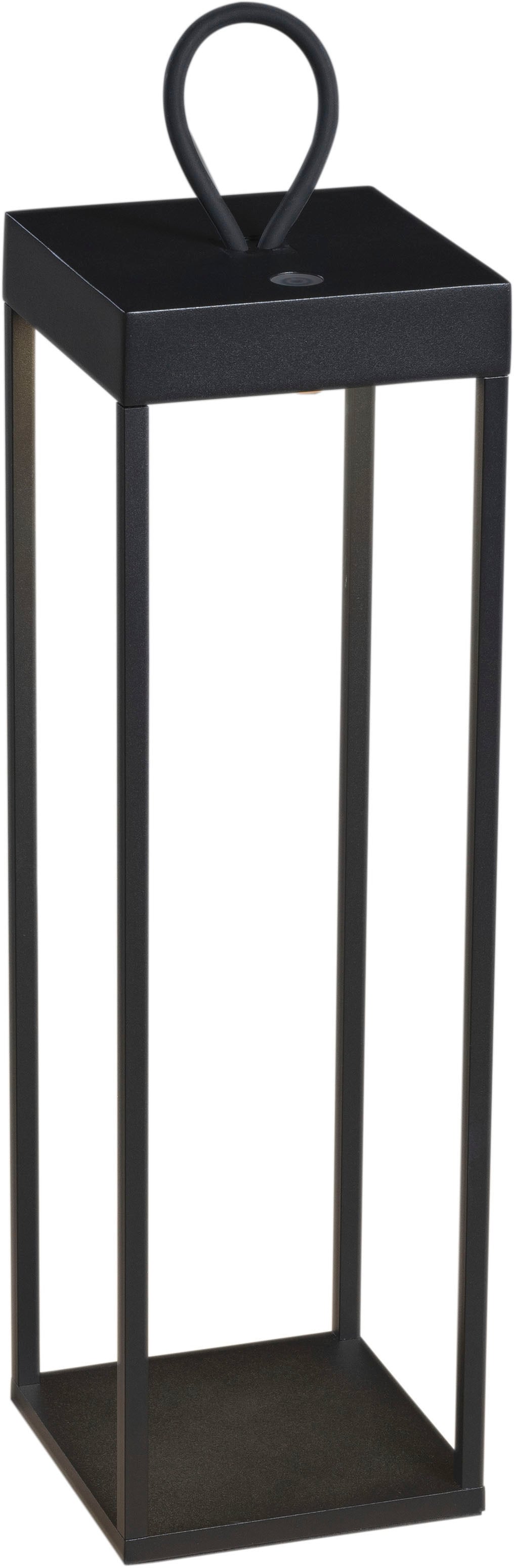 KONSTSMIDE LED Laterne "Ravello", H: 50cm, 2 Stk., schwarz, Leuchten, Ravello LED USB-Laterne, dimmbar