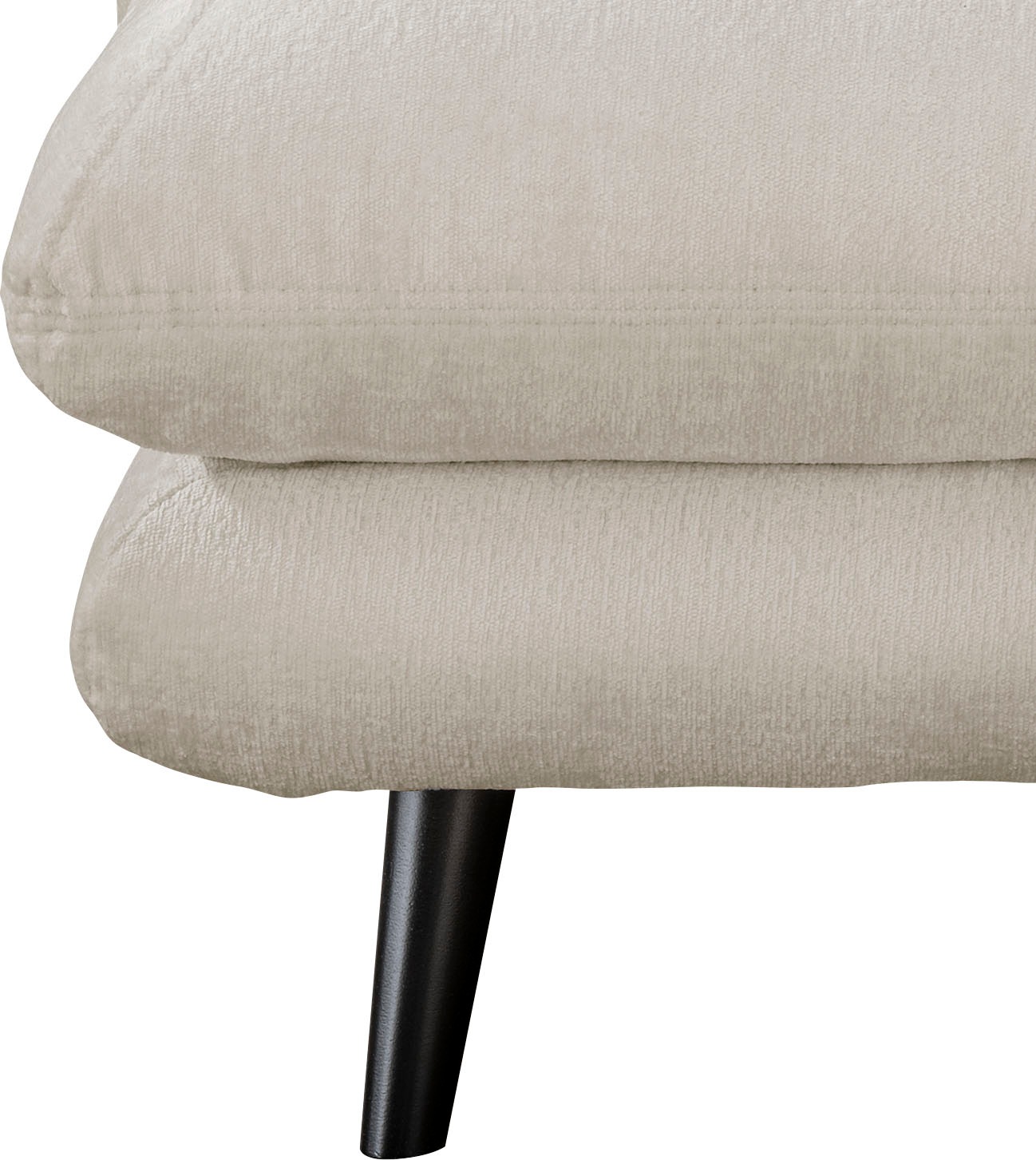 INOSIGN Loveseat »Lazio«, moderner Sessel mit einer bequemen Polsterung, 2 Stk. Zierkissen