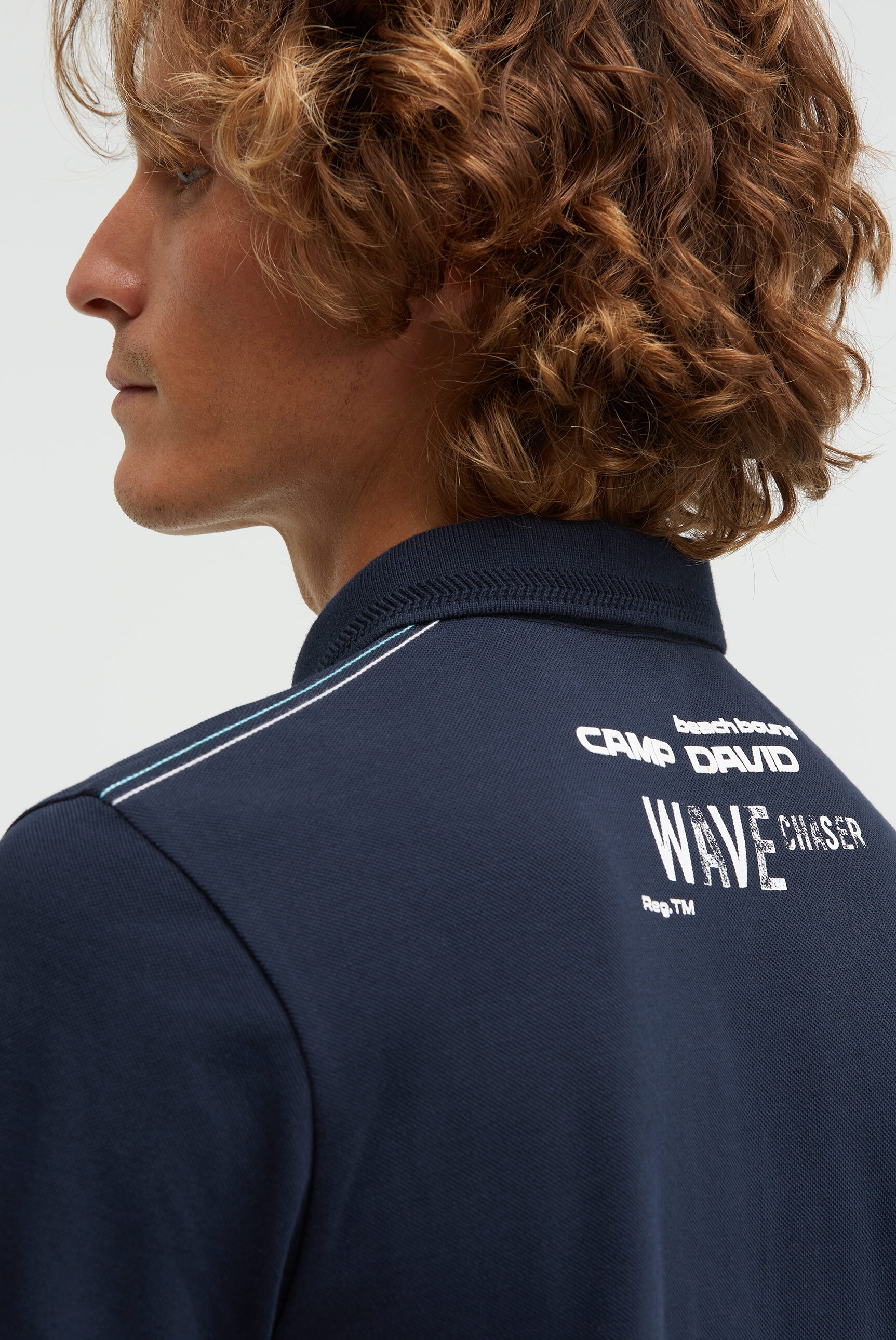 CAMP DAVID Poloshirt aus Baumwolle