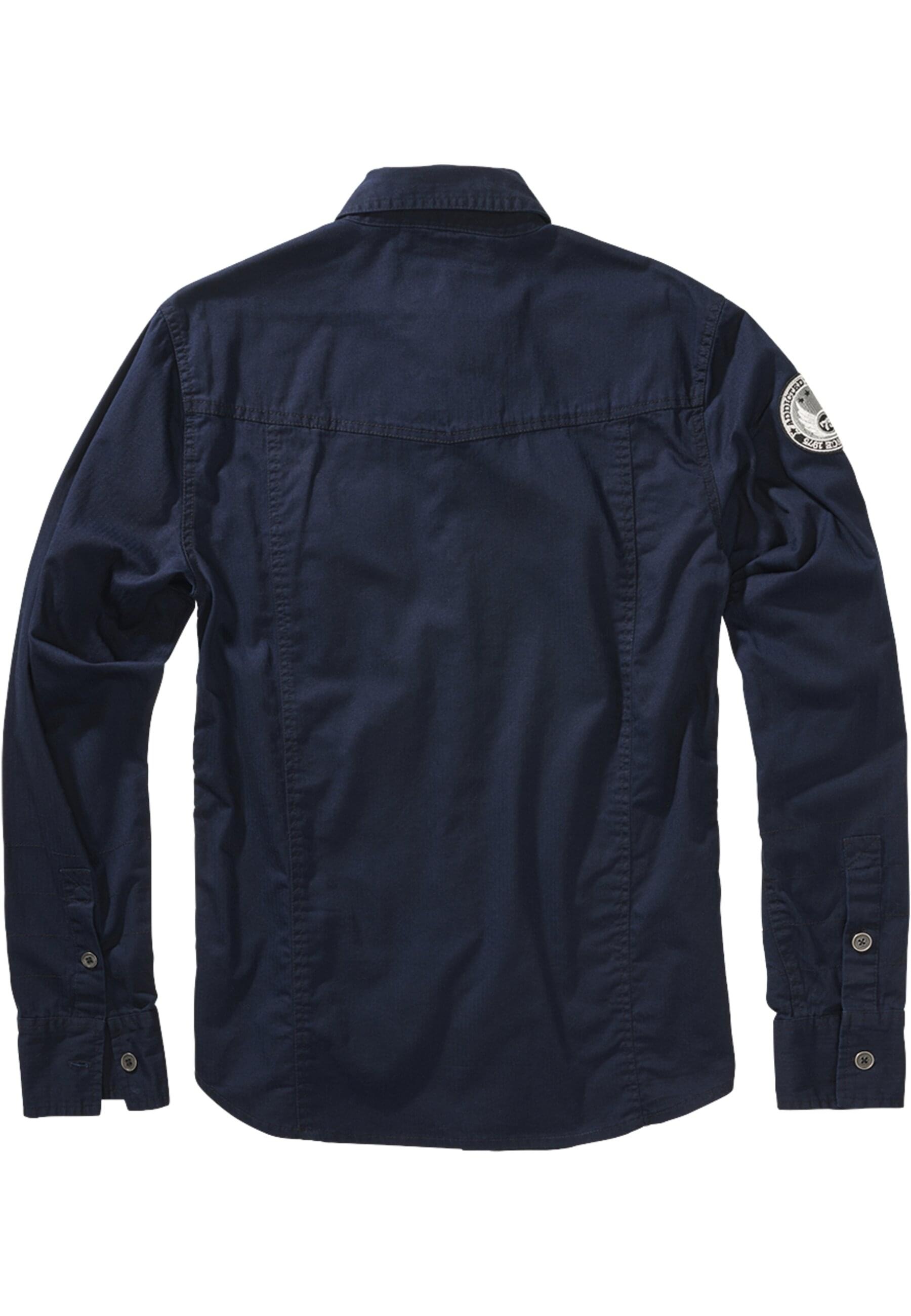 Brandit Langarmhemd "Brandit Herren Luis Vintageshirt", 1 Stk. günstig online kaufen