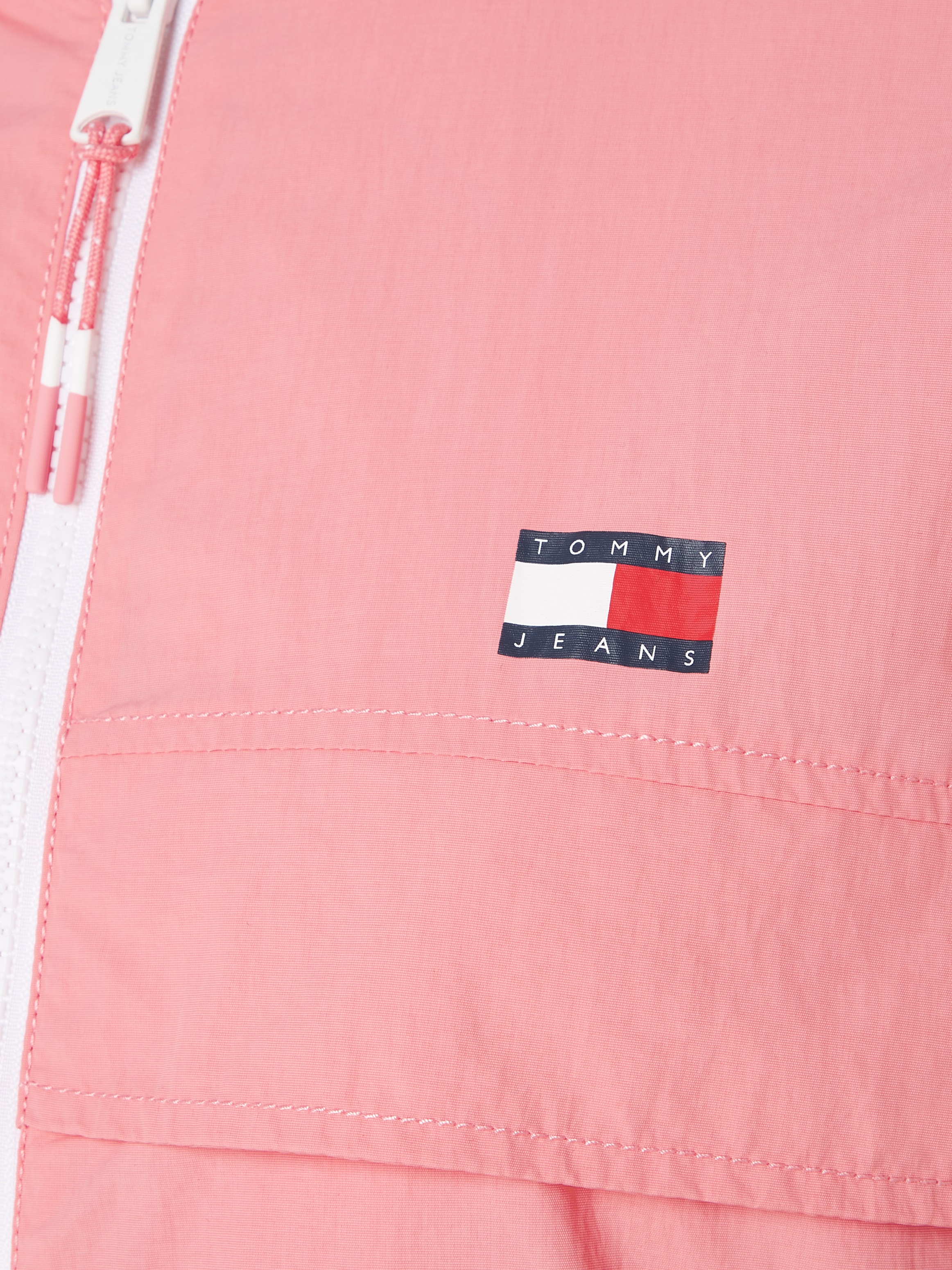 Tommy Jeans Windbreaker »TJW CHICAGO WINDBREAKER EXT«, mit Kapuze, mit kontrastfarbenen Reißverschlüssen