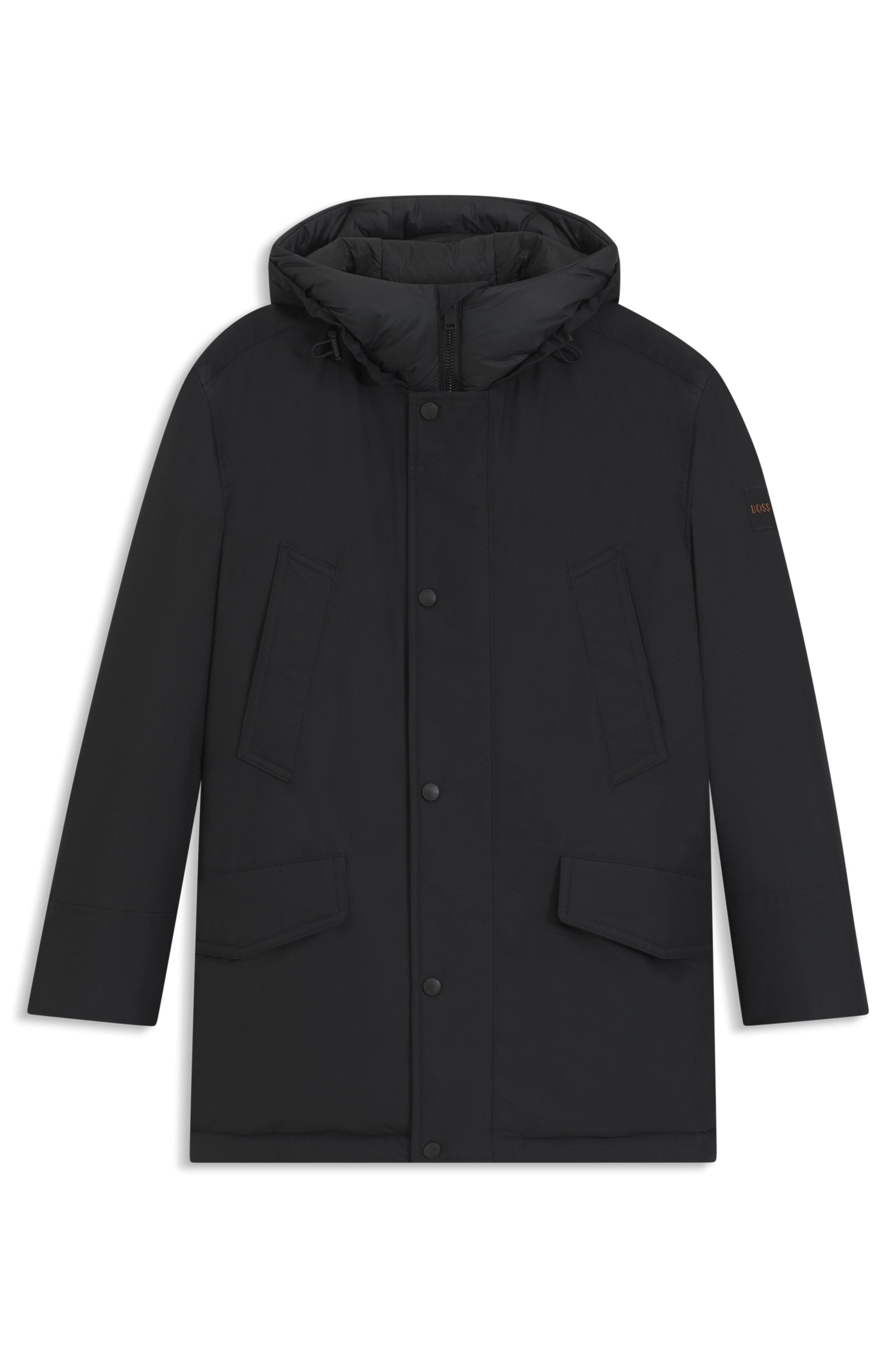 BOSS ORANGE Parka "Osiass", mit Kapuze, relaxed fit, mit wattierter Kapuze, günstig online kaufen