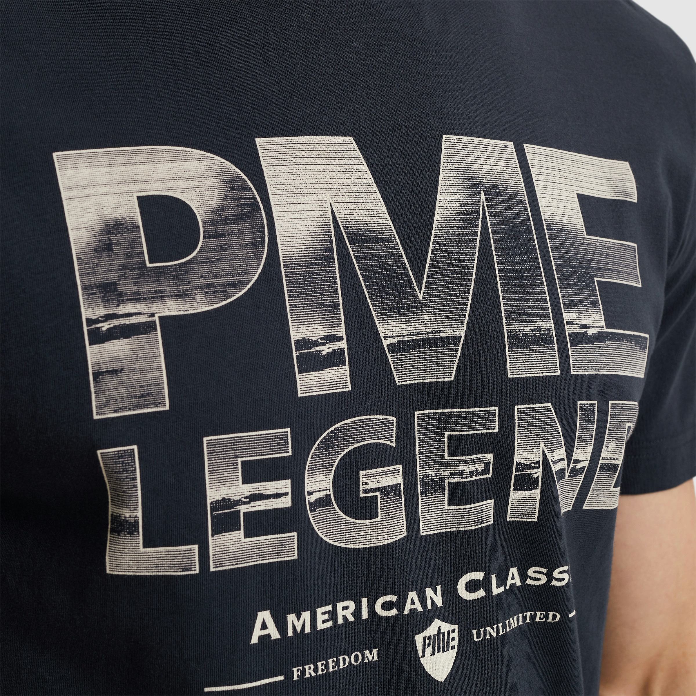 PME LEGEND T-Shirt, mit Logo Schriftzug