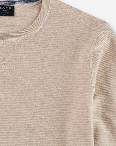 OLYMP Rundhalspullover »OLYMP Strick Casual«