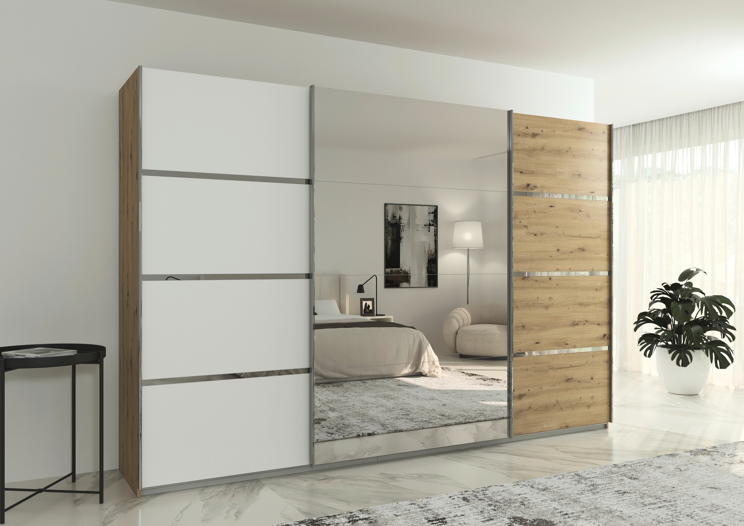 rauch Kleiderschrank "Schwebetürenschrank Garderobe Schrank TOP ANGEBOT Avo günstig online kaufen
