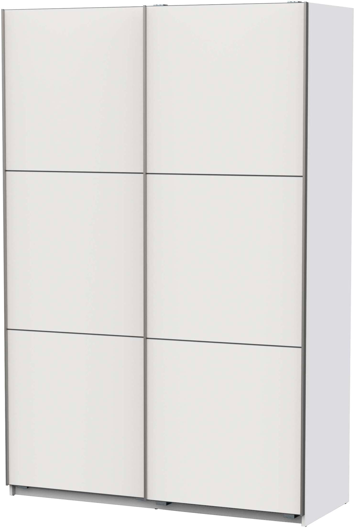 Demeyere GROUP Schiebetürenschrank »Alhambra«, (B/H/T ca. 148/224/60cm), viel Stauraum, 2 Kleiderstangen aus Stahl, viele Ablageflächen