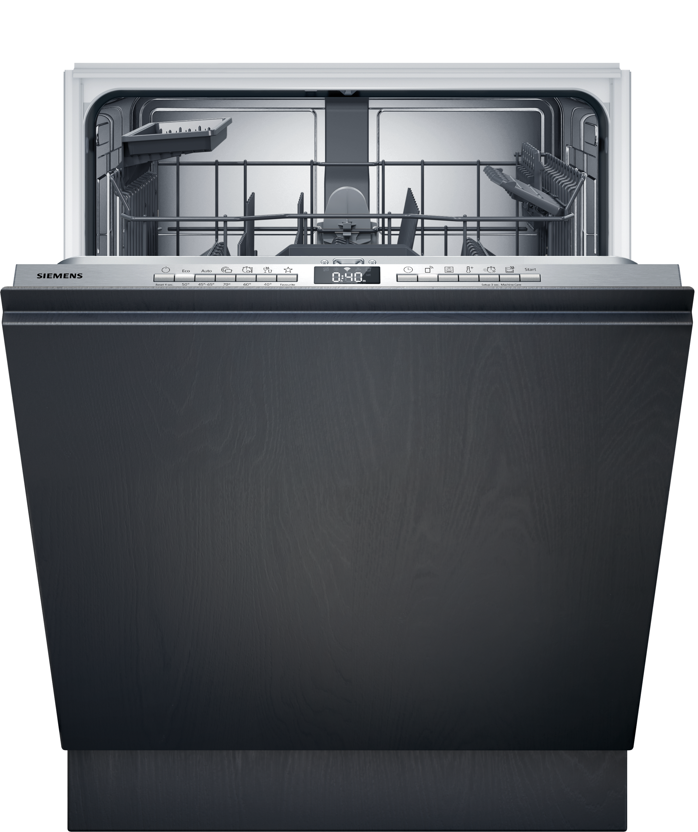 SIEMENS vollintegrierbarer Geschirrspüler iQ300 »SN63EX27AE« 13 tlg. Maßgedecke