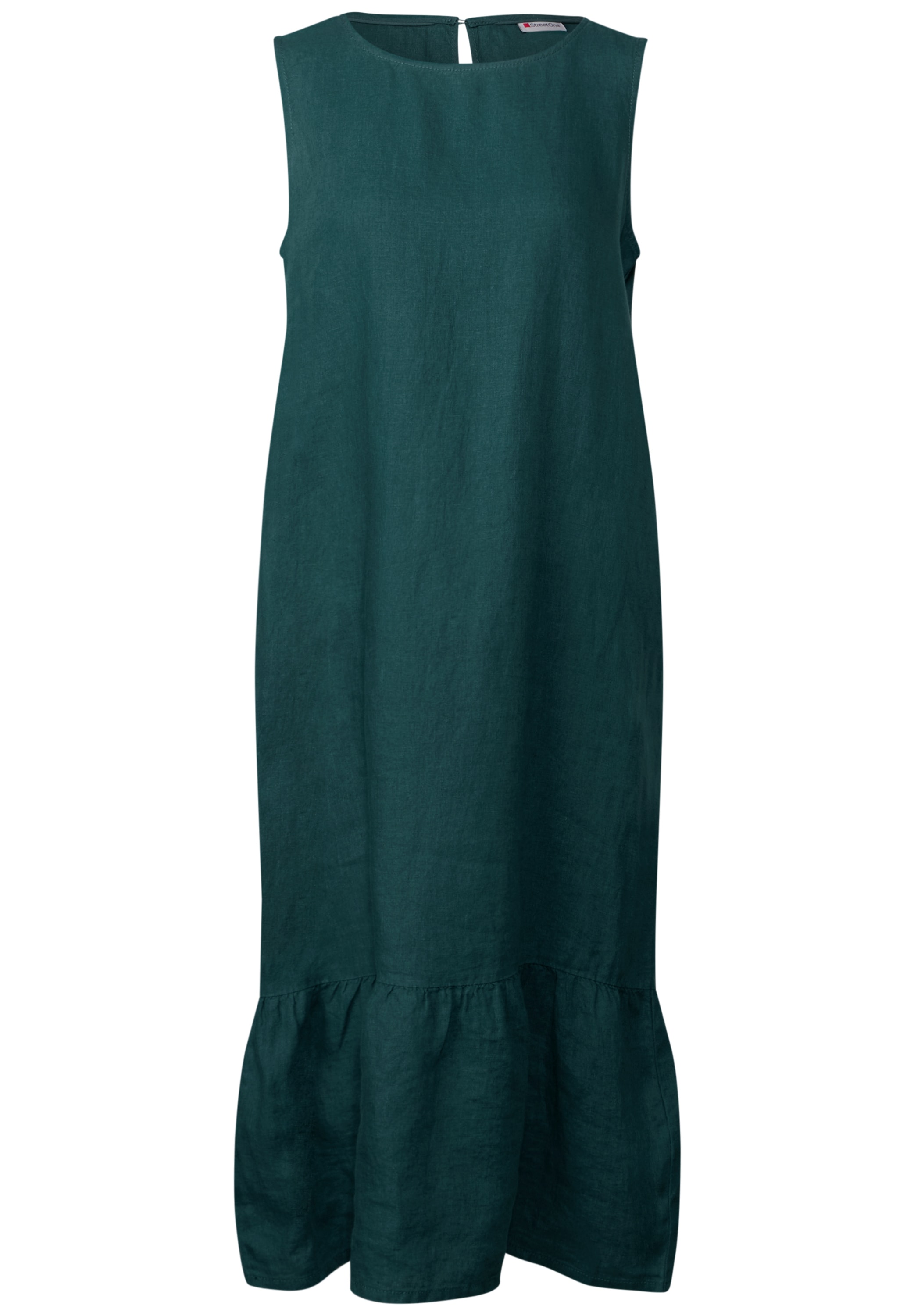 STREET ONE Sommerkleid, mit Schlitz im Nacken
