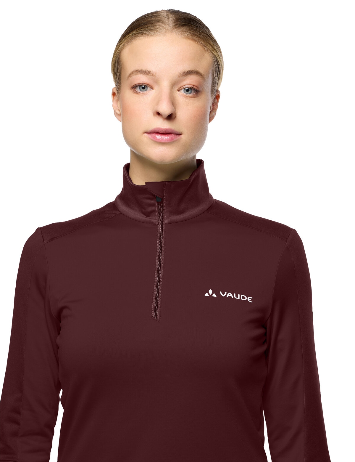 VAUDE Langarmshirt »WOMEN'S LIVIGNO HALFZIP II«, (1 tlg.)