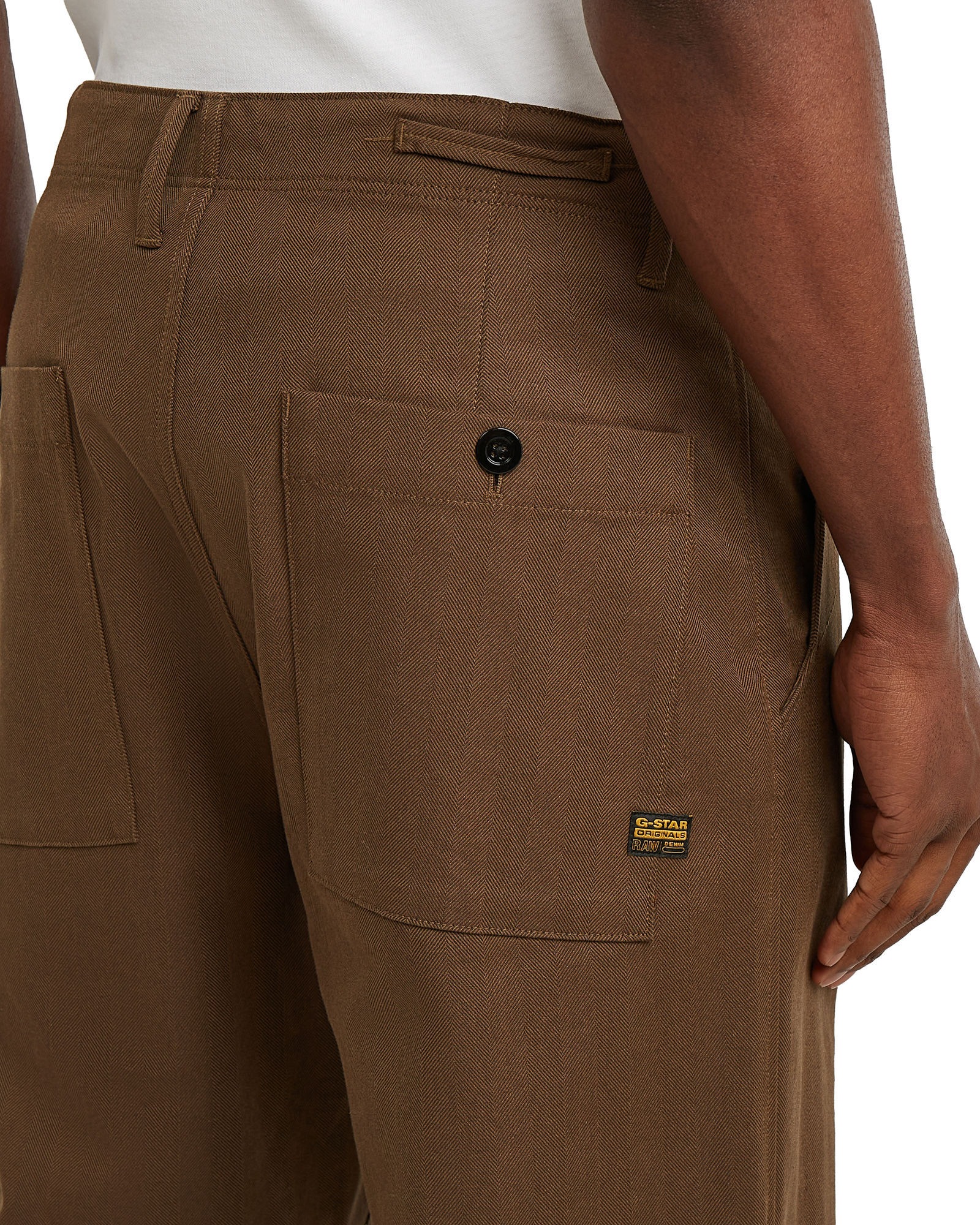 G-STAR Chinohose »Pleated Chino Relaxed Tapered«