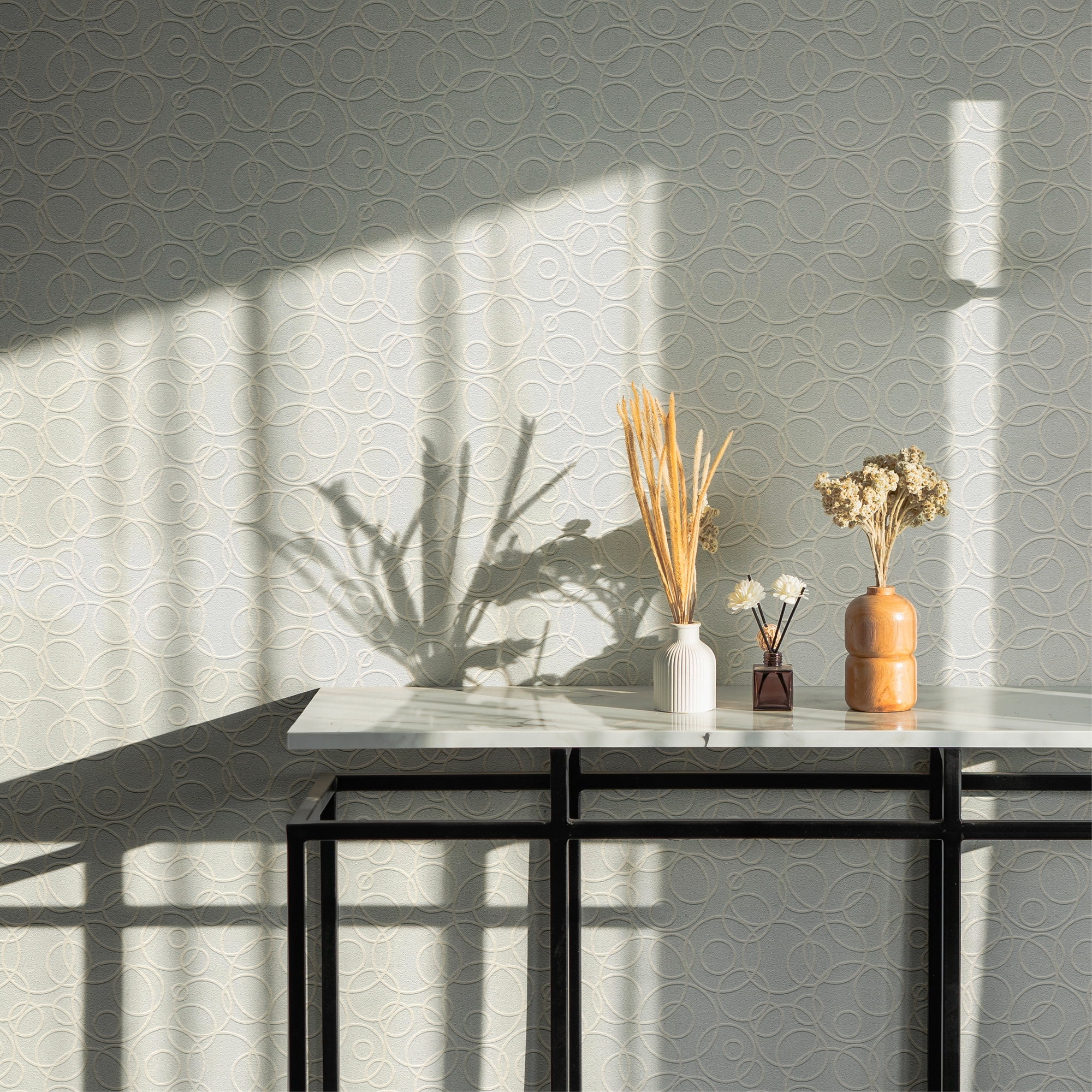 A.S. Création Vliestapete »Meistervlies« 3D-Optik | geometrisch | grafisch strukturiert Vlies Vinyl Wand Decke Schräge Tapeten Wohnzimmer Schlafzimmer Küche