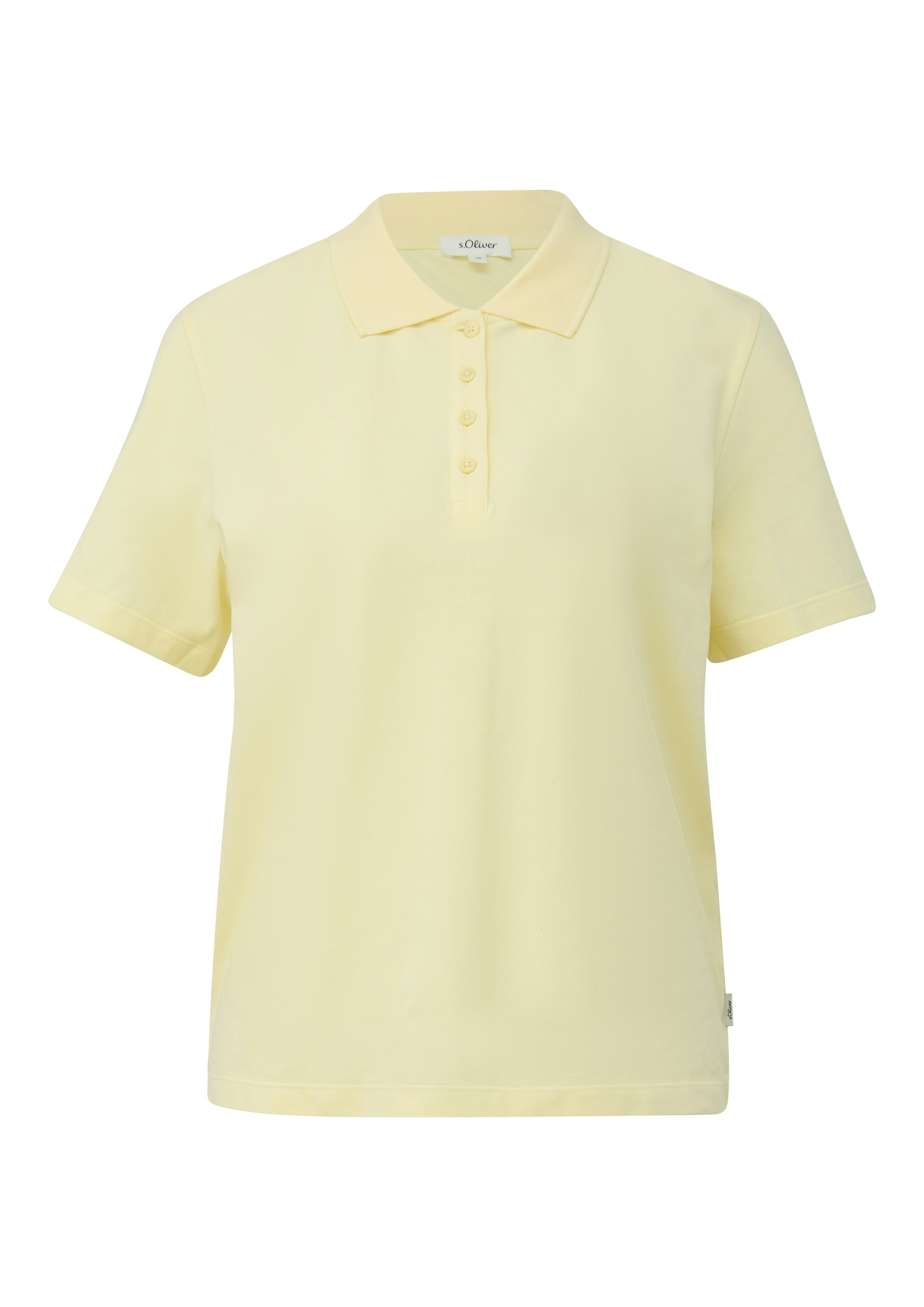 s.Oliver Poloshirt mit Piqué-Struktur