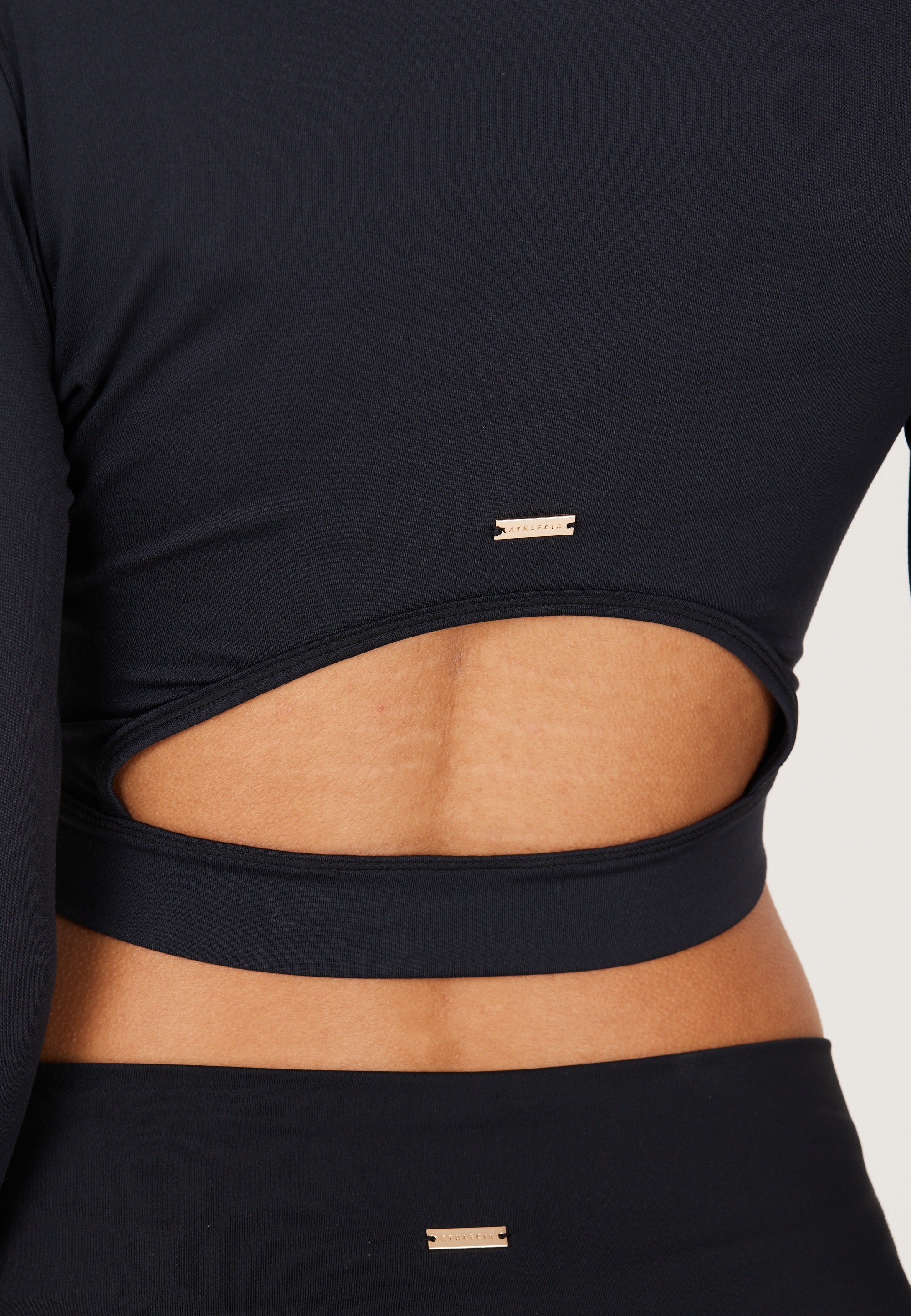 ATHLECIA Langarmshirt »Marianne«, Im trendy Croptop-Design