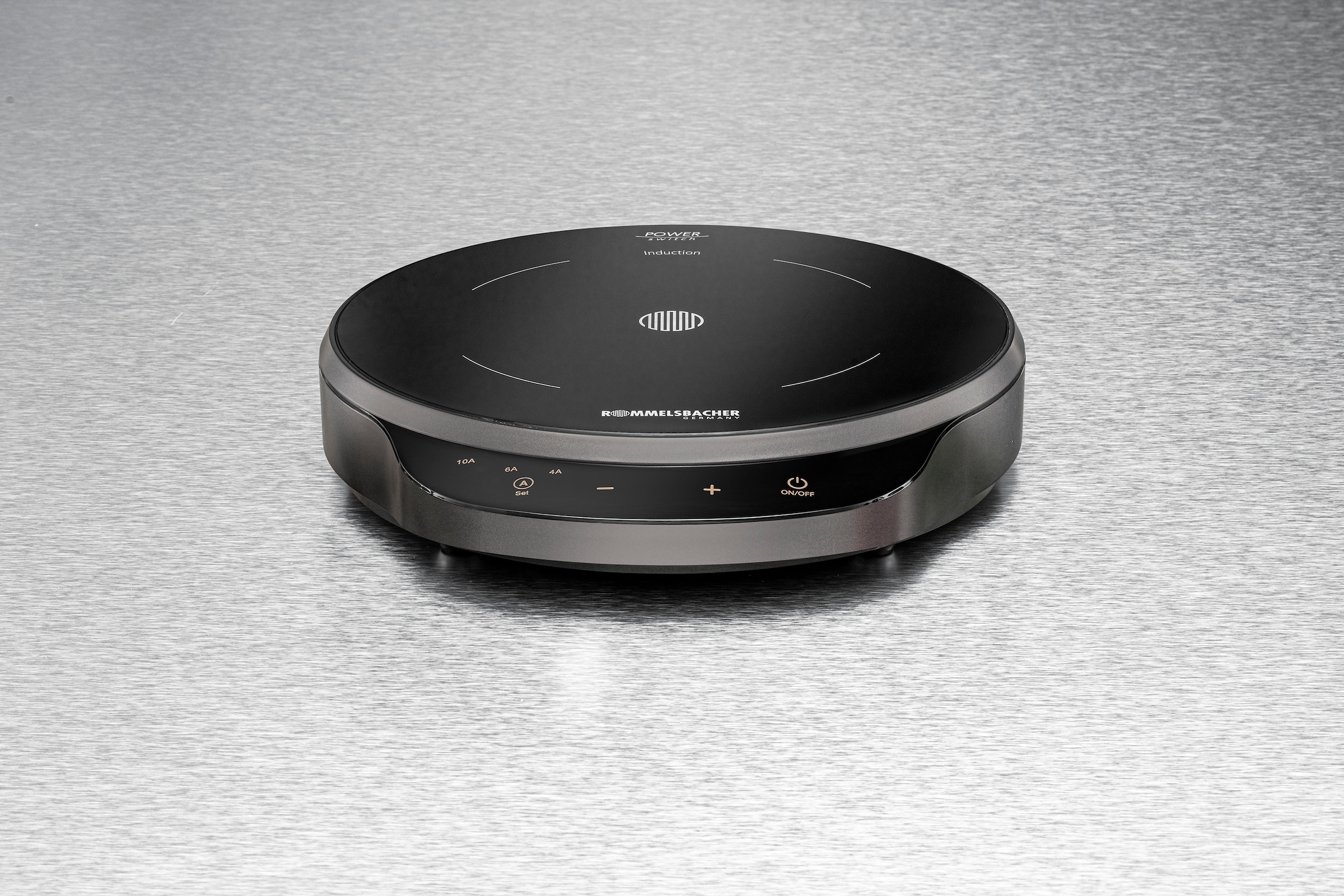 Rommelsbacher Einzel-Induktionskochplatte »CTA 1800/IN Induktion - für bedarfsgerechte Strom-/Leistungsbegrenzung« POWER Switch: bedarfsgerechte Strom-/Leistungsbegrenzung
